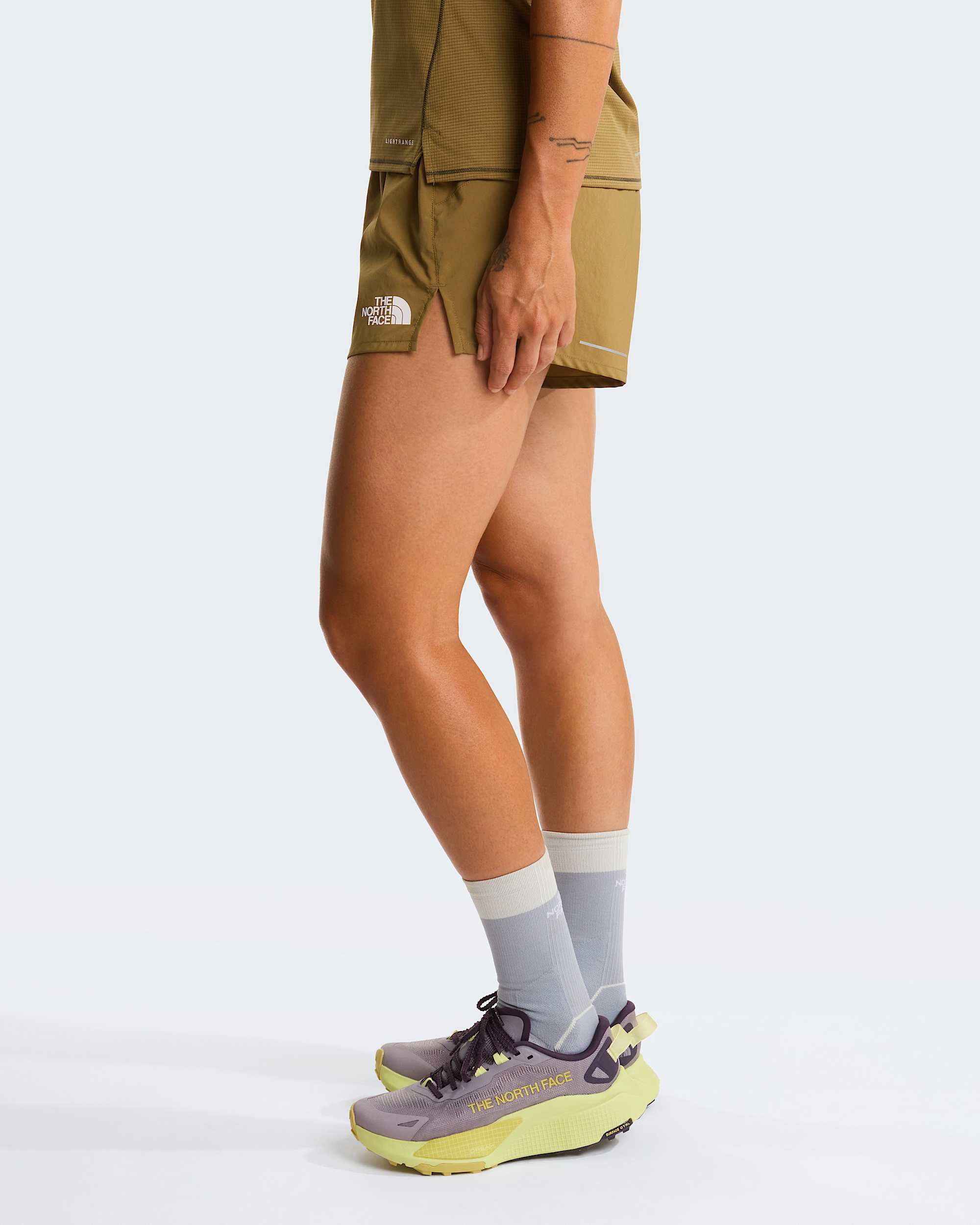 Pantaln corto Lightbright de 1016 cm para mujer TNF alt6