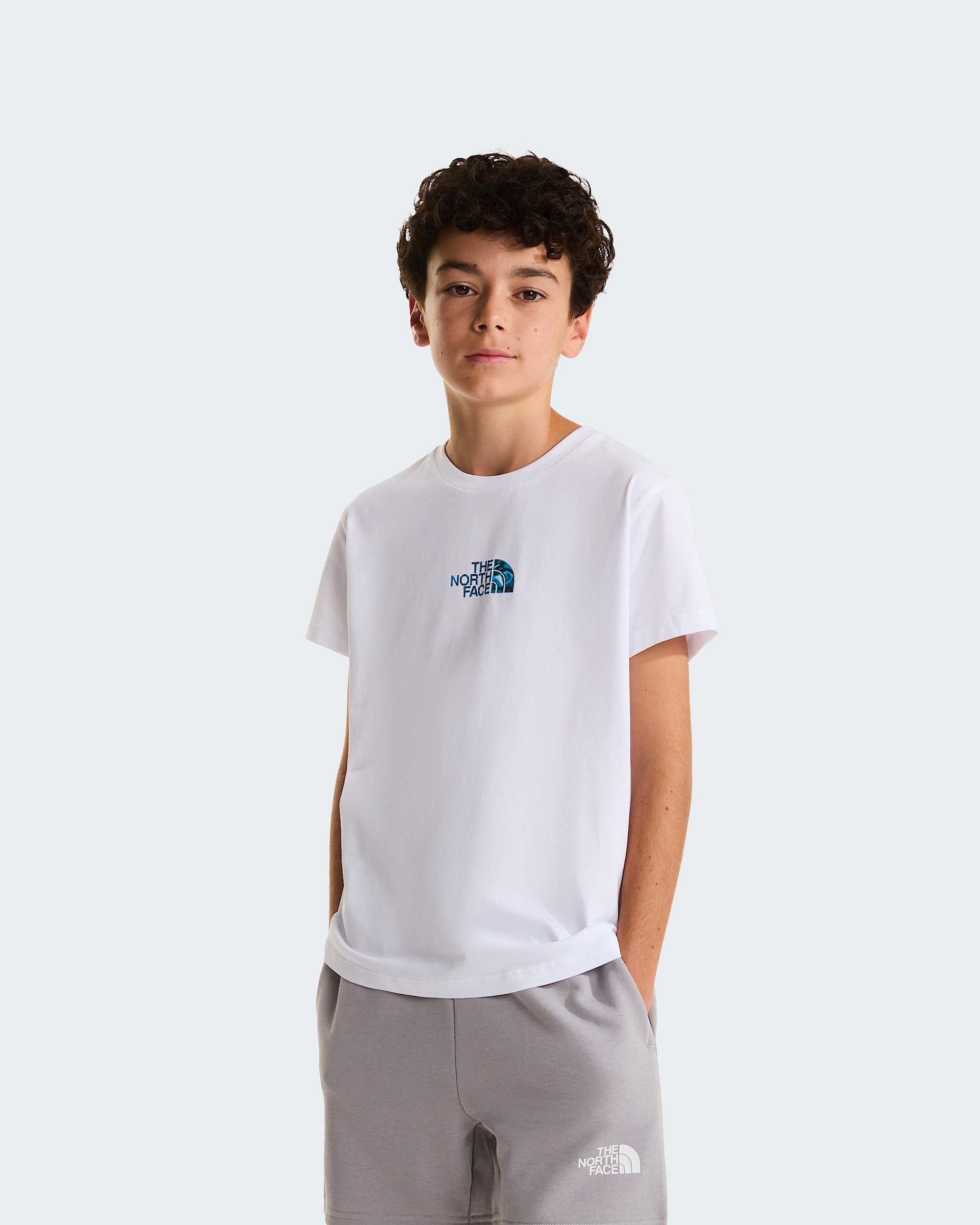 Liquid Logo normal geschnittenes TShirt fr Jungen TNF alt4