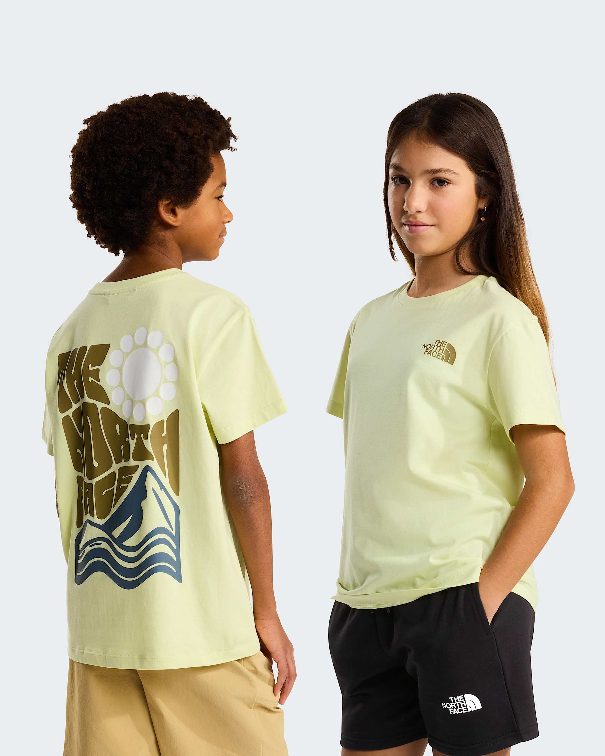 Tshirt dcontract Voyage pour enfant TNF alt4