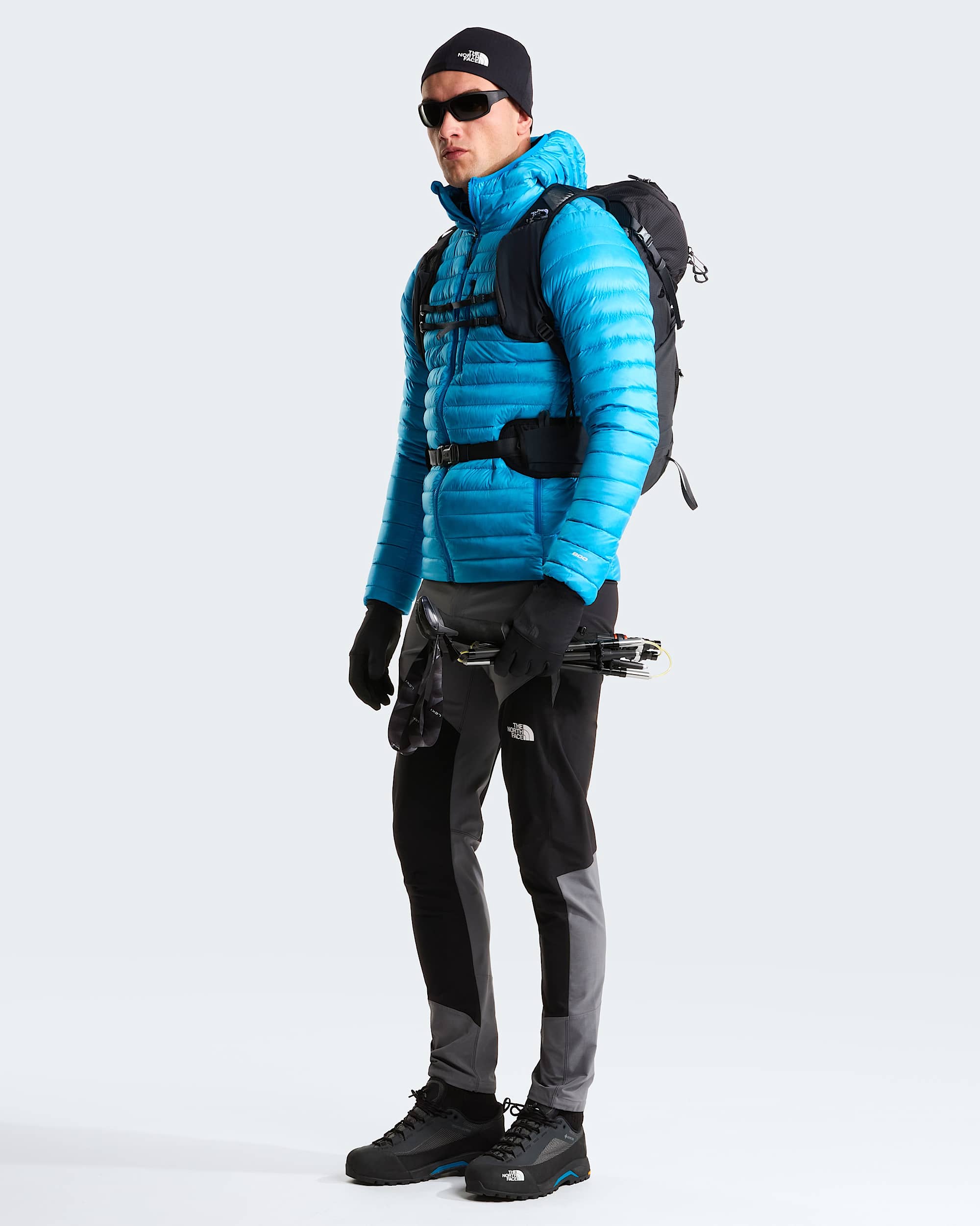 Chaqueta de plumn con capucha ligera Bettaforca para homem TNF alt9