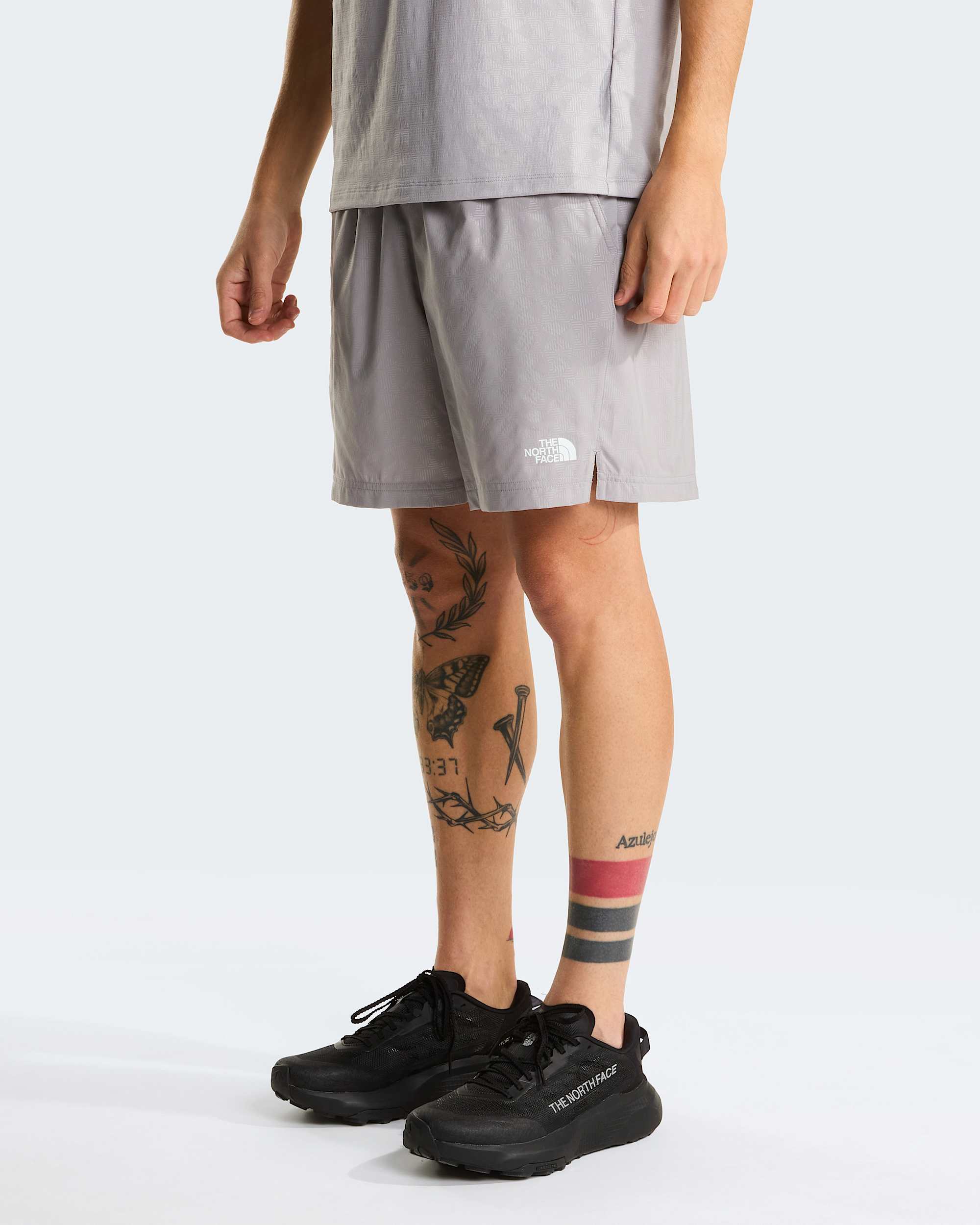 Pantaln corto con estampado en relieve Pentadome 247 de 178 cm para hombres TNF alt4