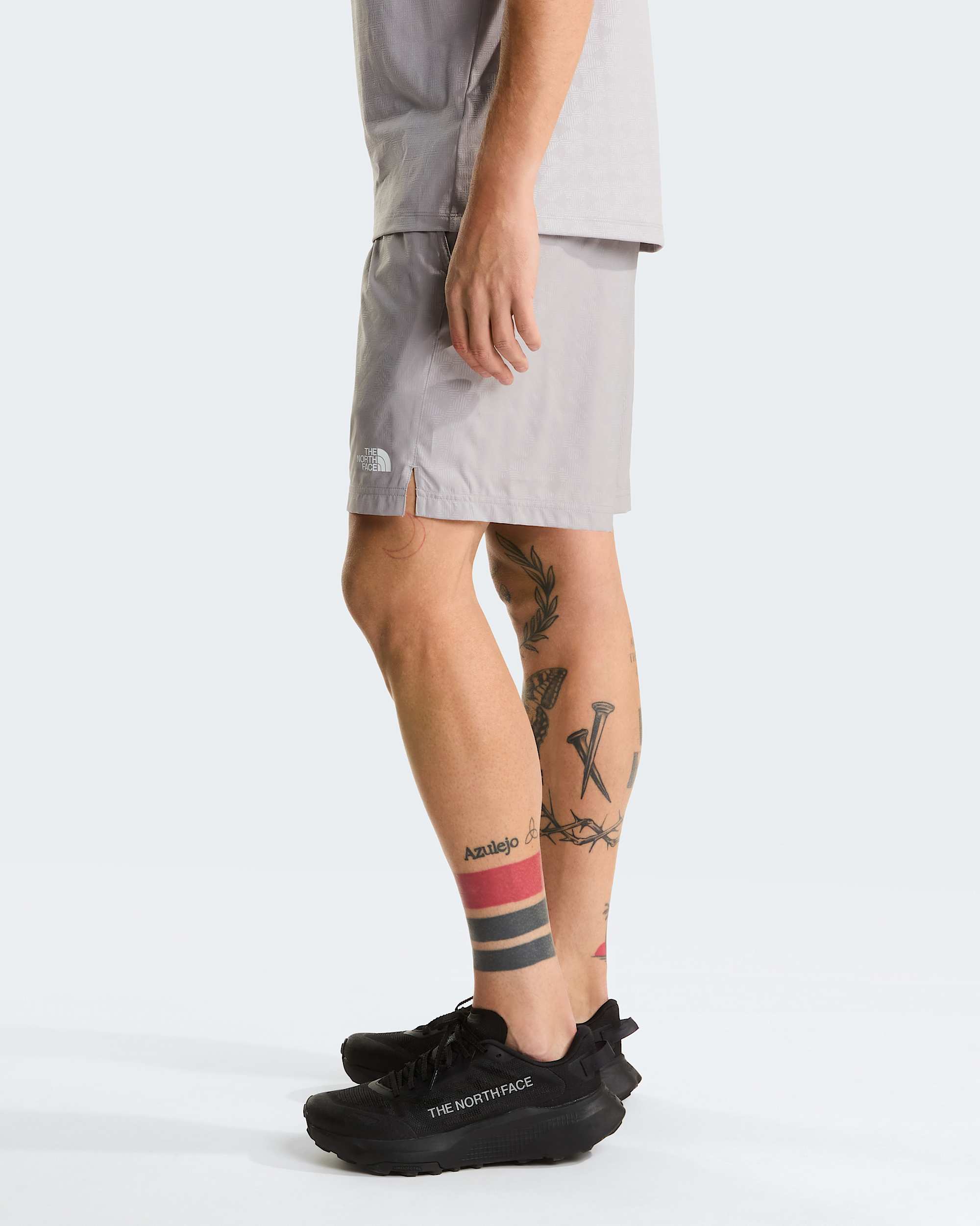 Pantaln corto con estampado en relieve Pentadome 247 de 178 cm para hombres TNF alt6