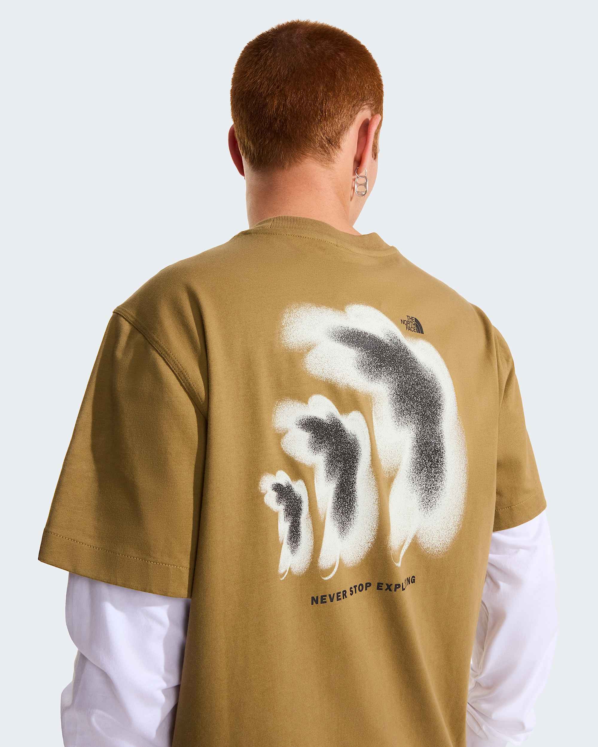 Camiseta holgada con estampado grfico Half Dome 1966 unisex TNF alt10