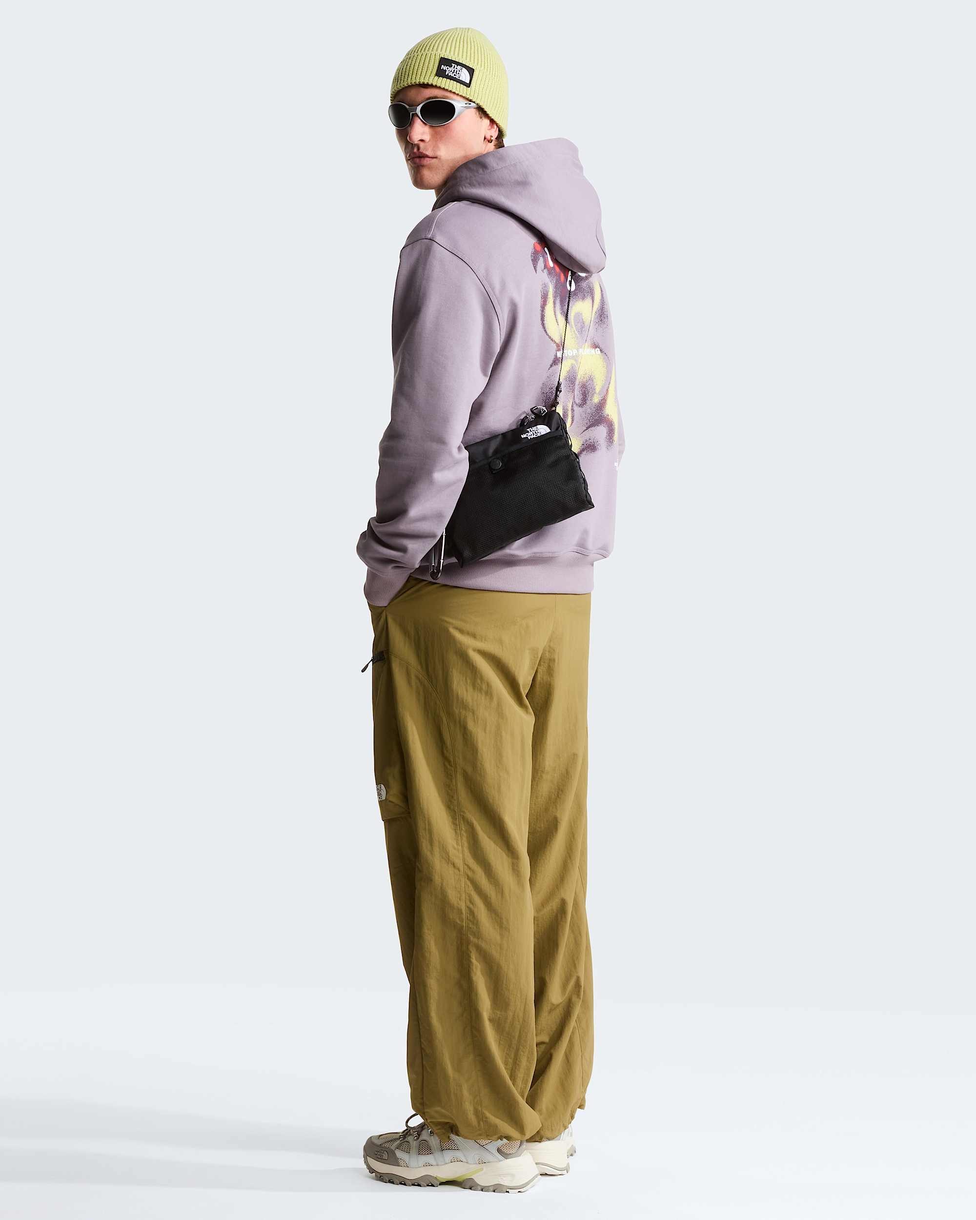 Sweat  capuche dcontract 1966 Motion Graphic unisexe TNF alt6