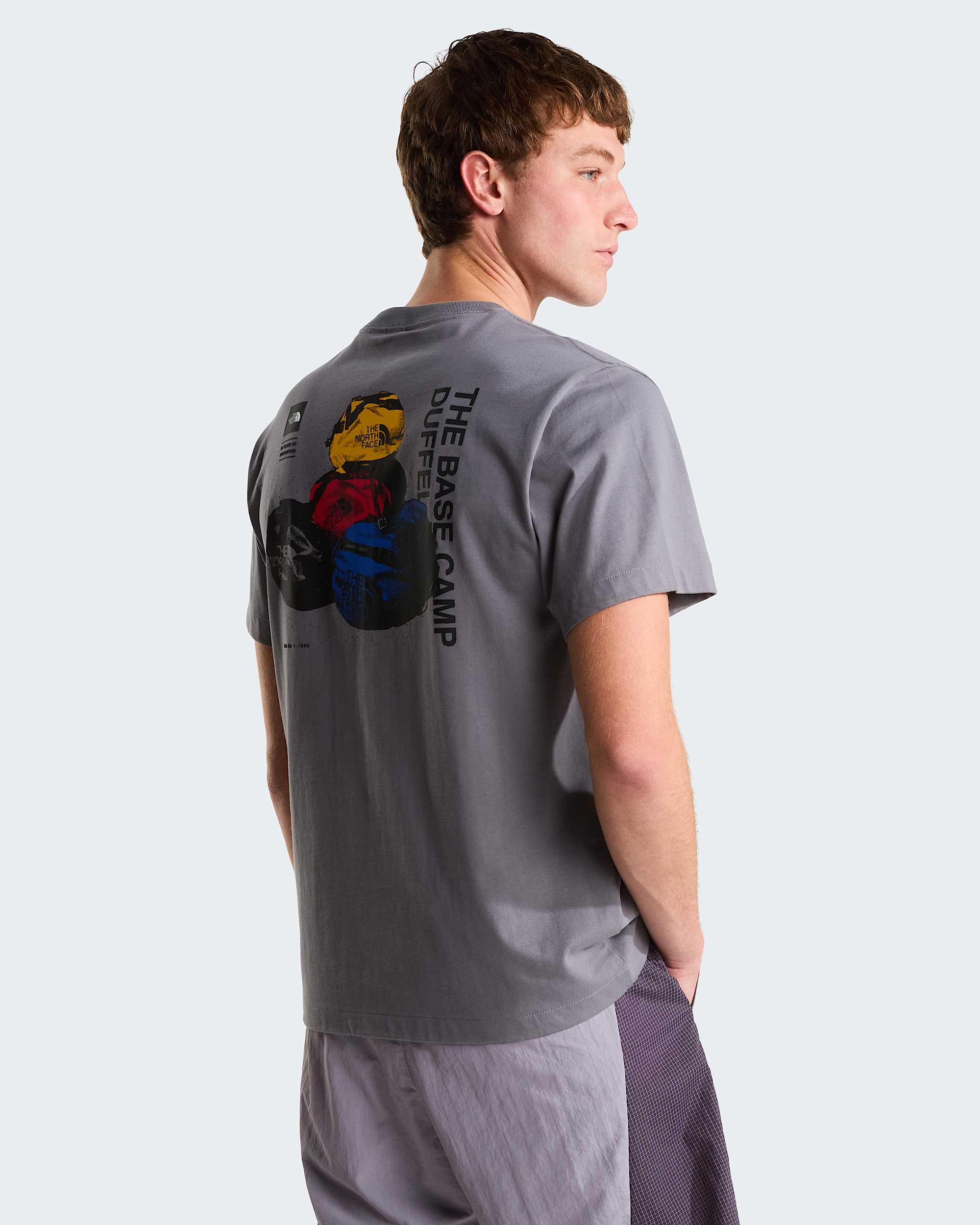 BCD Celebration relaxt geschnittenes TShirt mit Grafik fr Herren TNF alt4