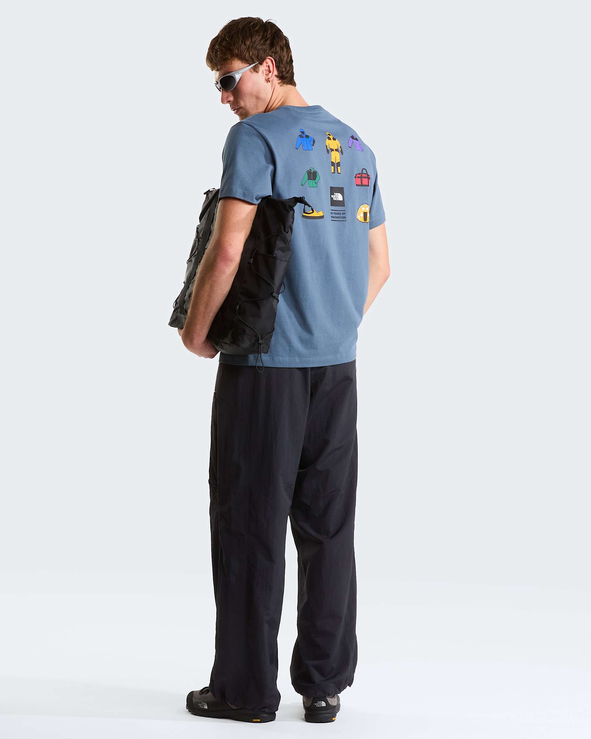 Icon Celebration normal geschnittenes TShirt mit Grafik fr Herren TNF alt6