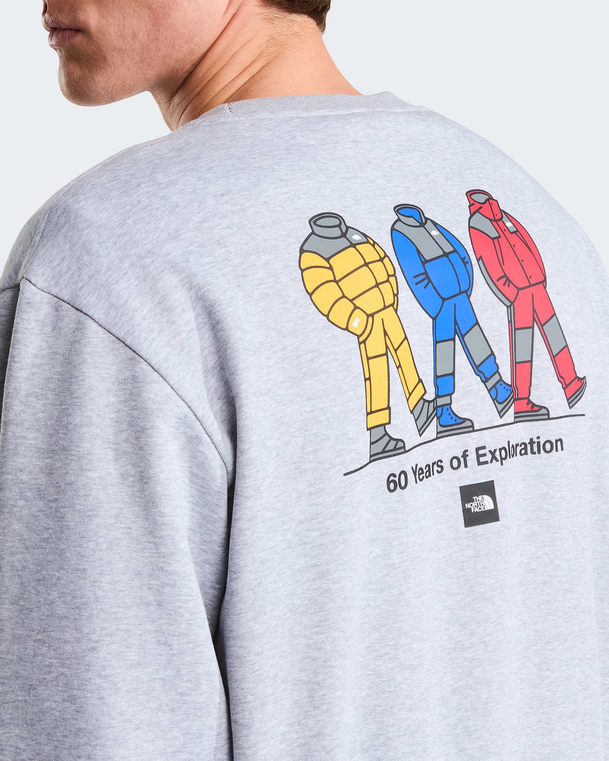 Unisex TNF Celebration Relaxed Graphic Sweatshirt TNF alt9