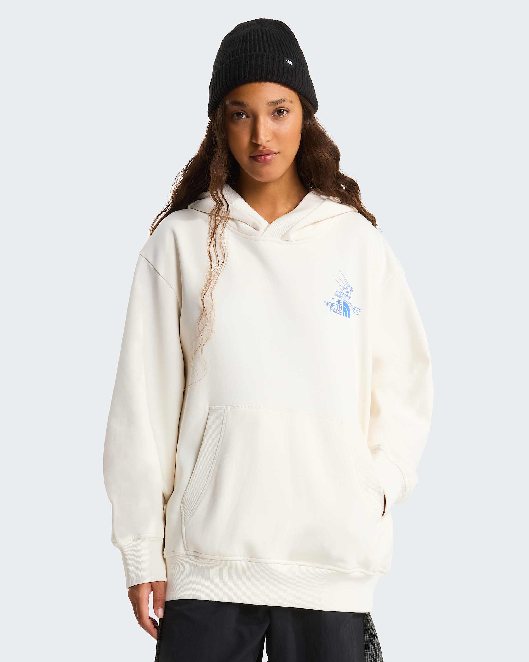 Unisex Mountain Celebration Relaxed Graphic Hoodie TNF alt14