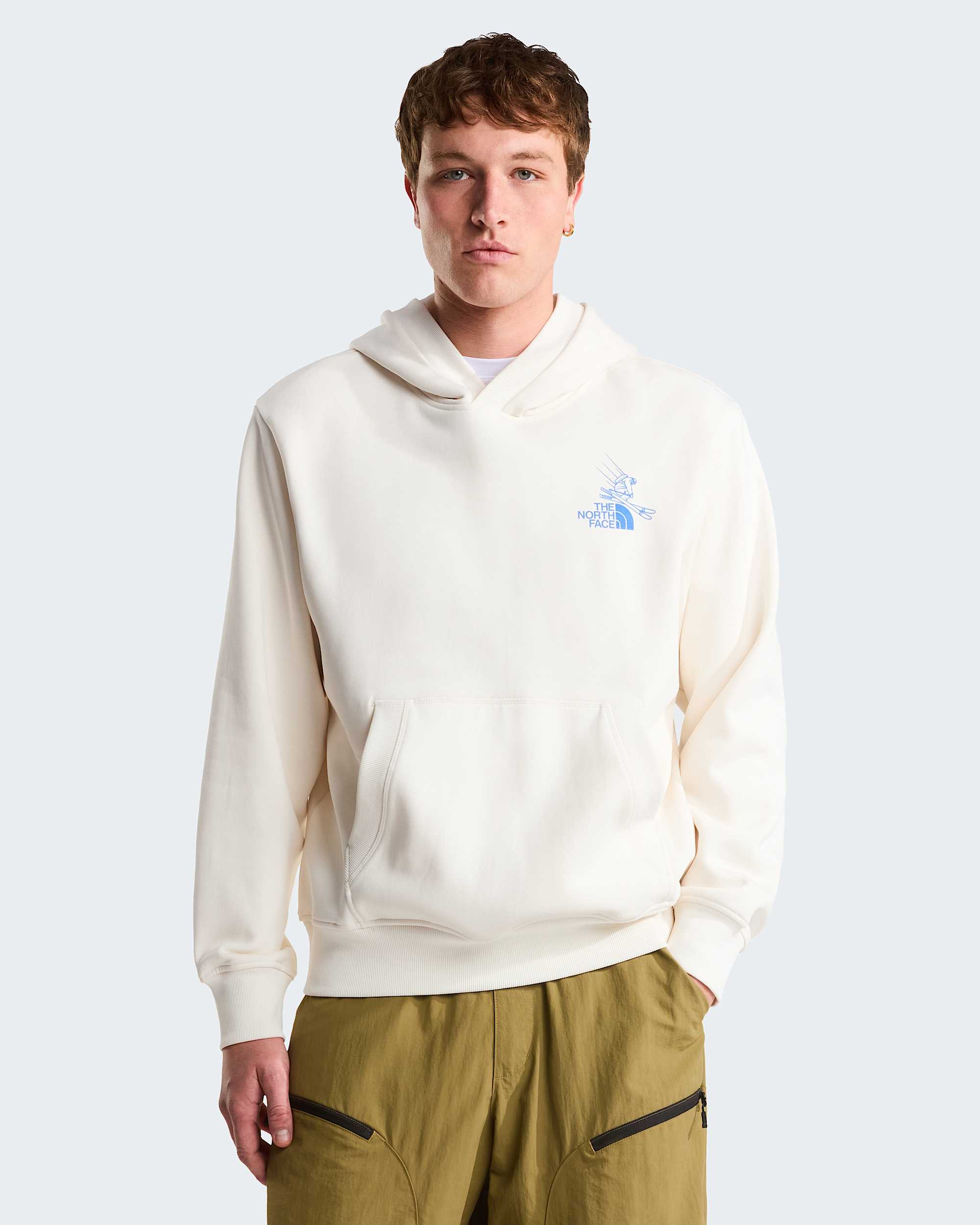 Unisex Mountain Celebration Relaxed Graphic Hoodie TNF alt5