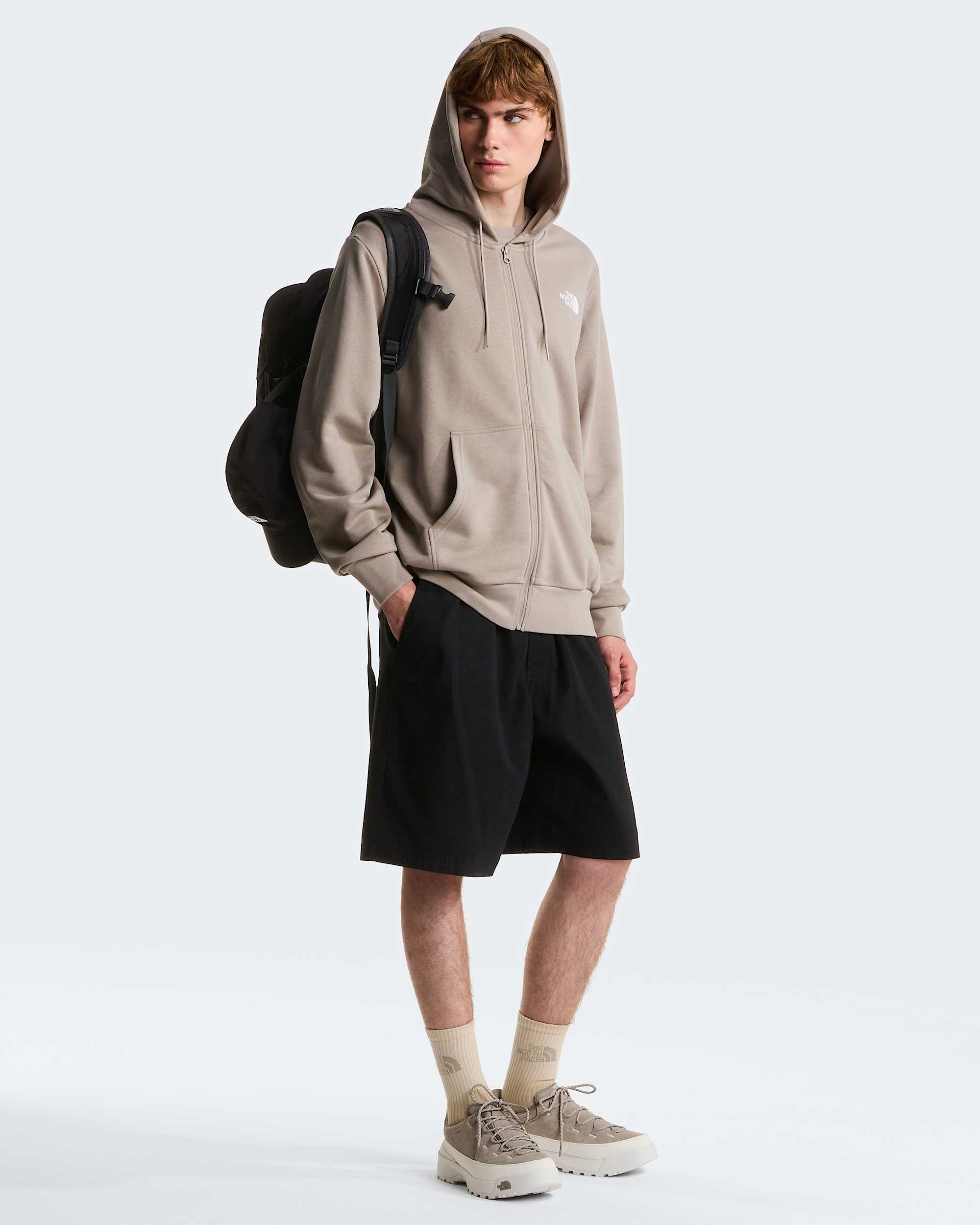 Mens Simple Dome Light Regular Hoodie TNF alt5