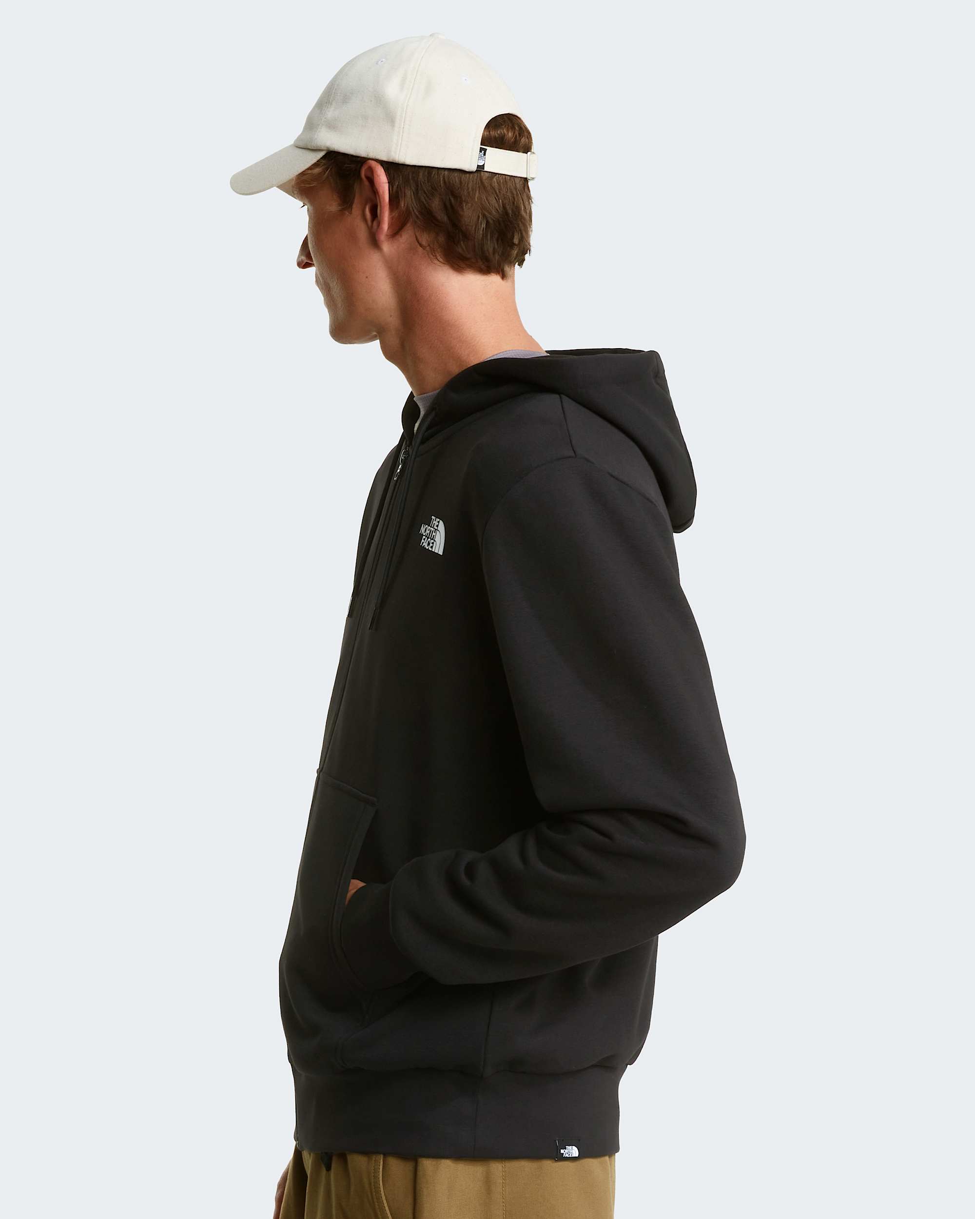 Sudadera recta y ligera con capucha Simple Dome para hombre TNF alt6