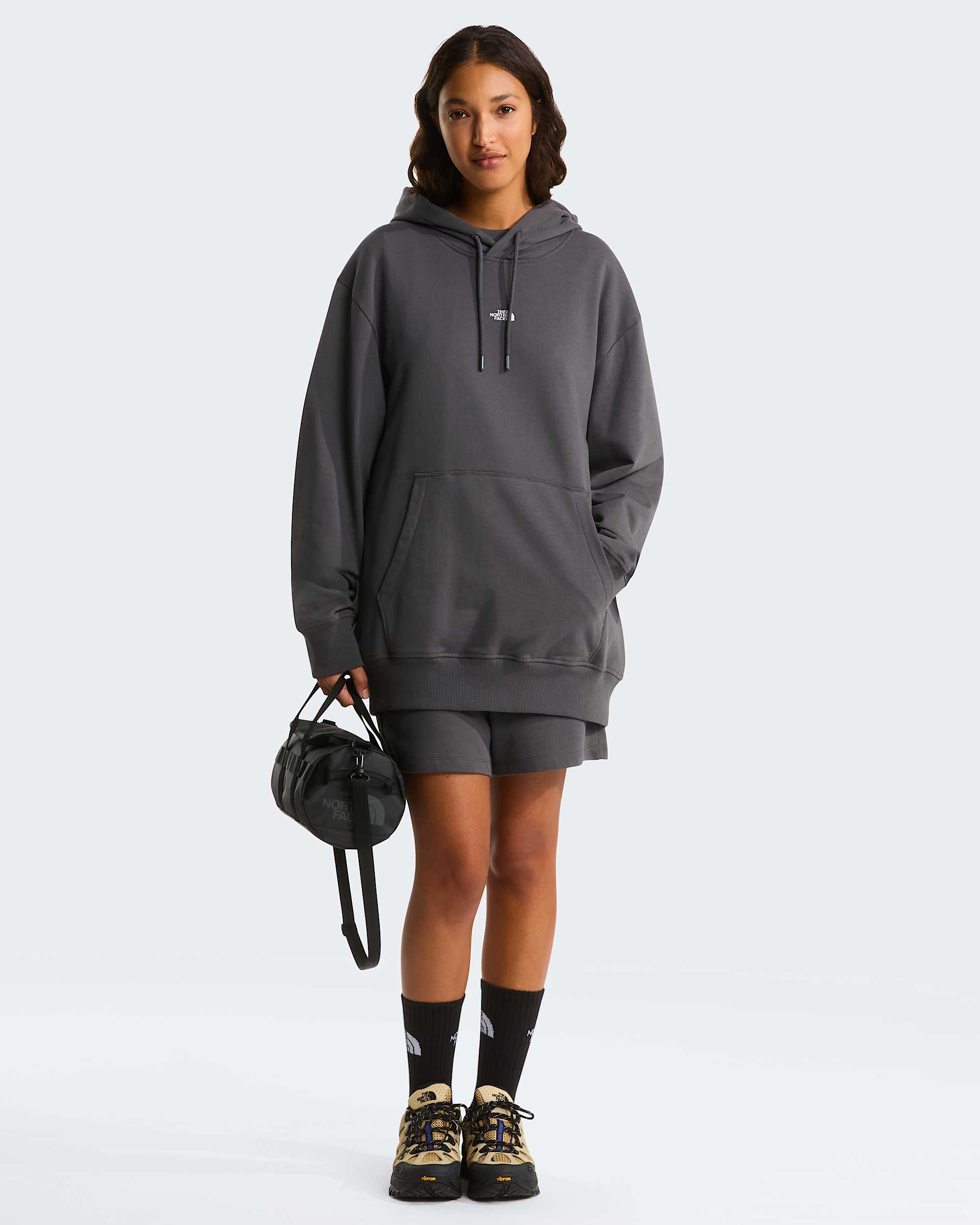 Essential Light relaxt geschnittener Kapuzenpulli in Unisex TNF alt12