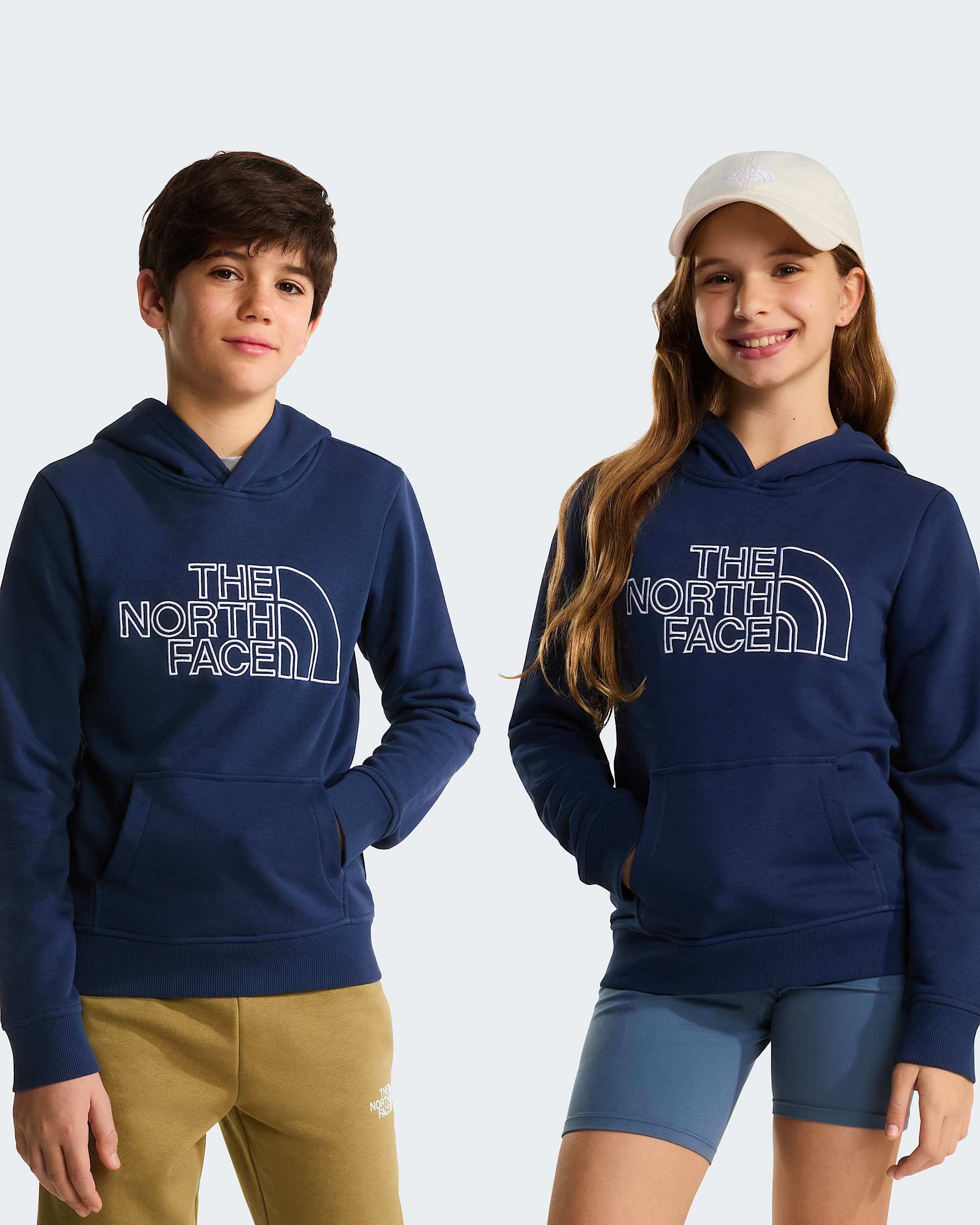 Drew Peak leichter  normal geschnittener Kapuzenpulli fr Jugendliche TNF alt4