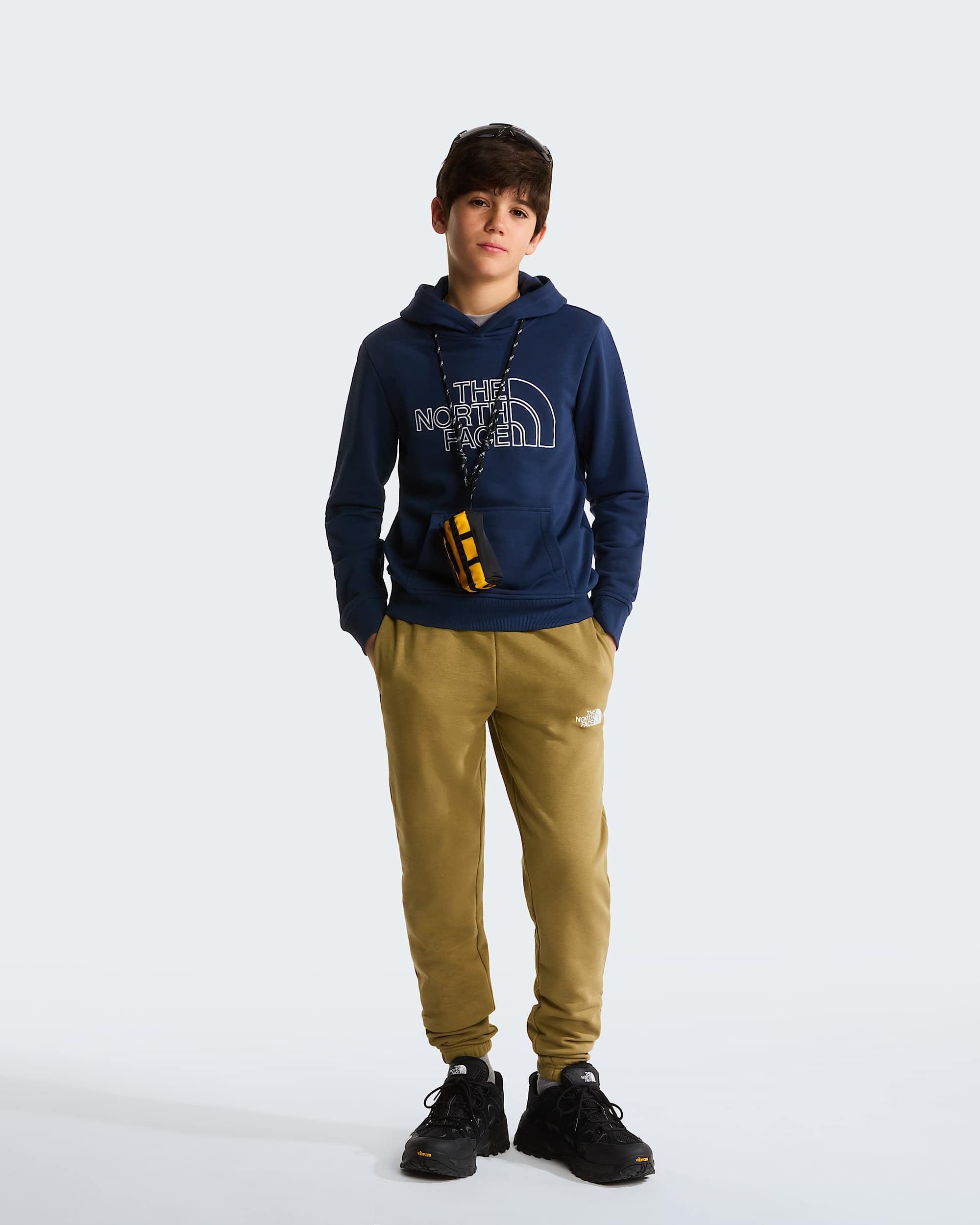 Drew Peak leichter  normal geschnittener Kapuzenpulli fr Jugendliche TNF alt5