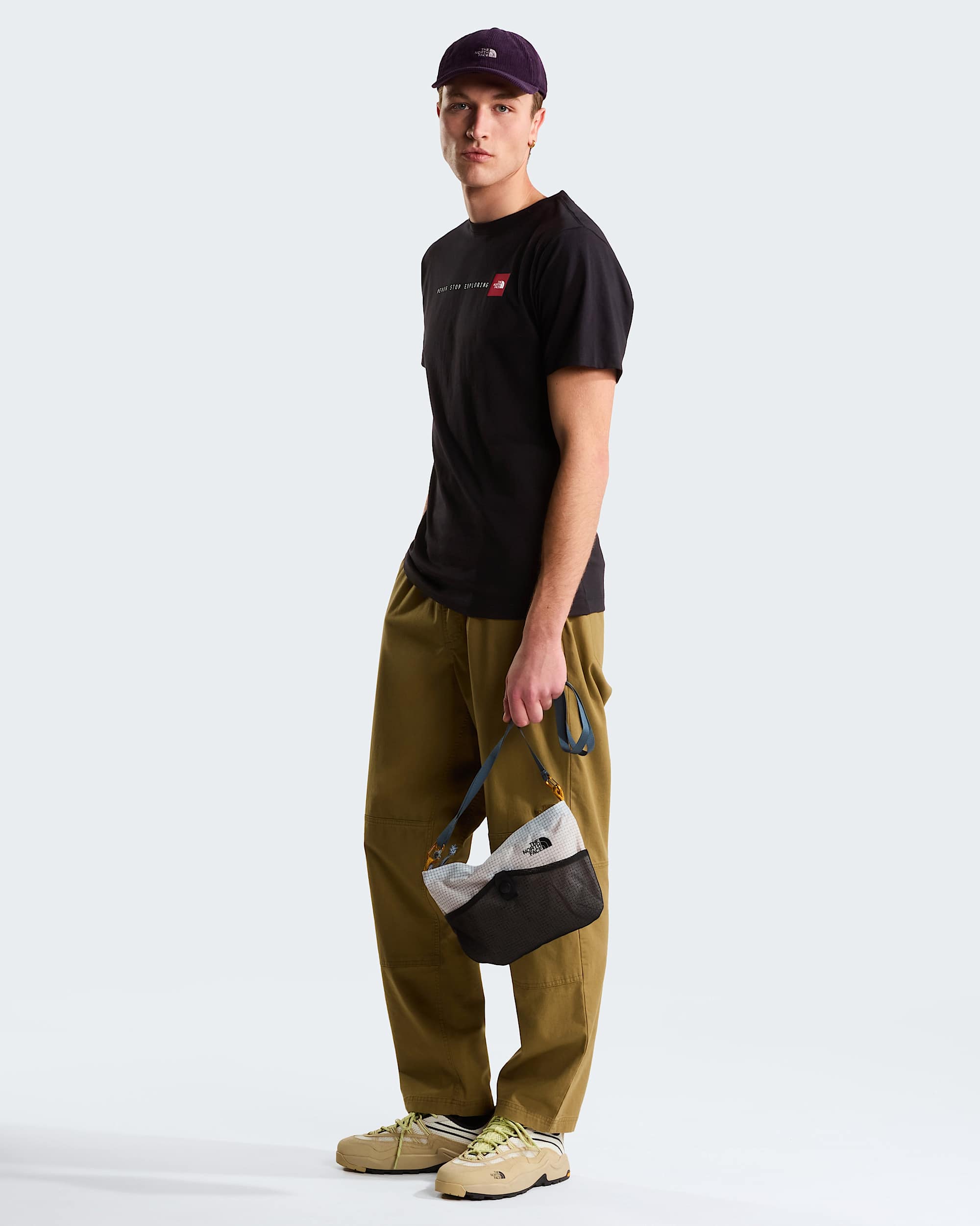 Never Stop Exploring normal geschnittenes TShirt mit Grafik fr Herren TNF alt5