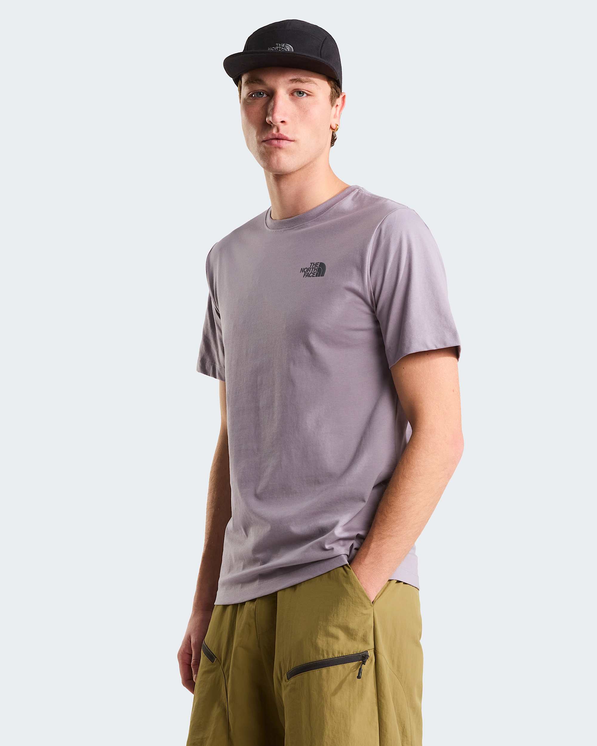 Mens Half Dome Photo Regular Graphic TShirt TNF alt5