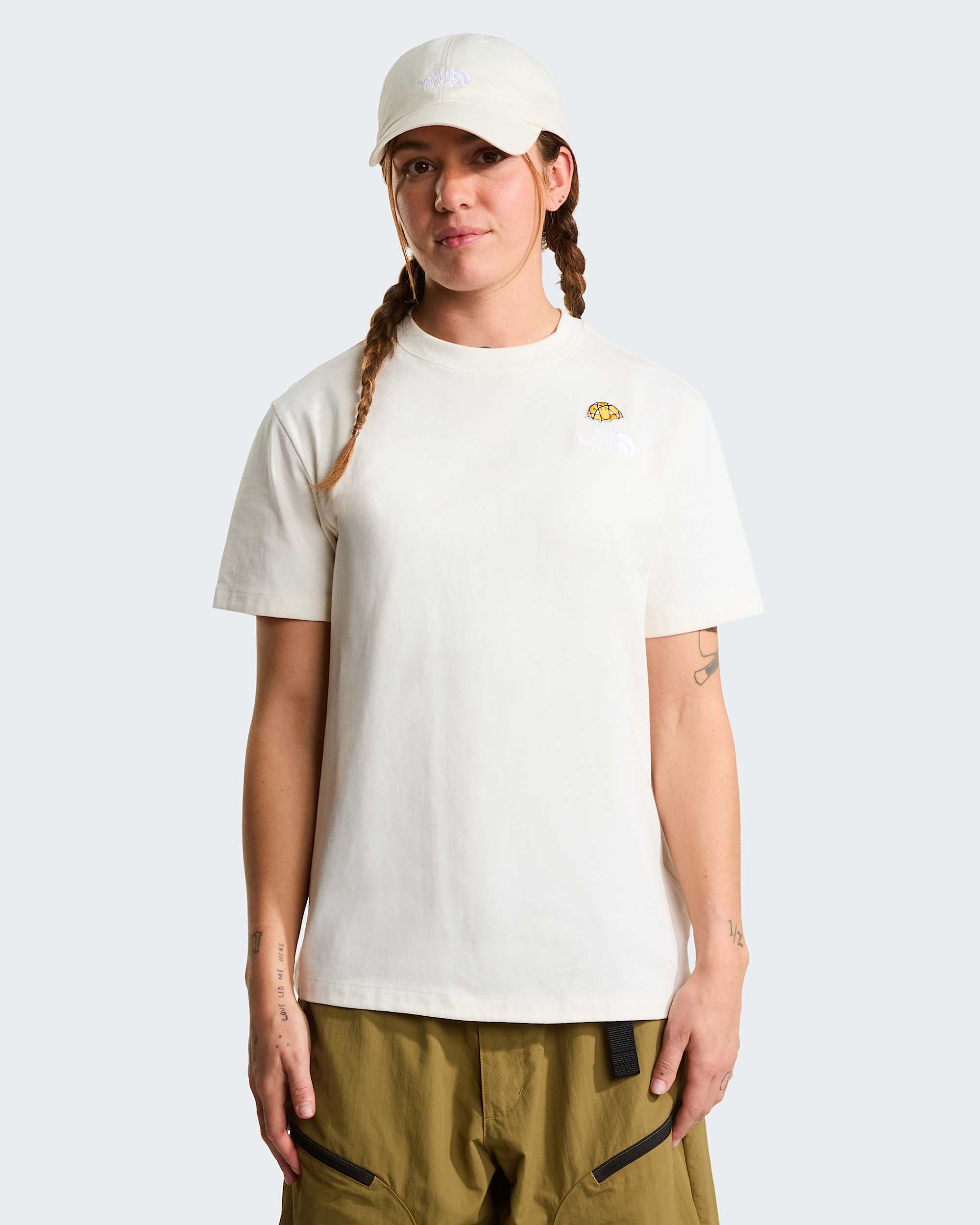 60e Jubileum Patch Relaxed TShirt voor dames TNF alt4