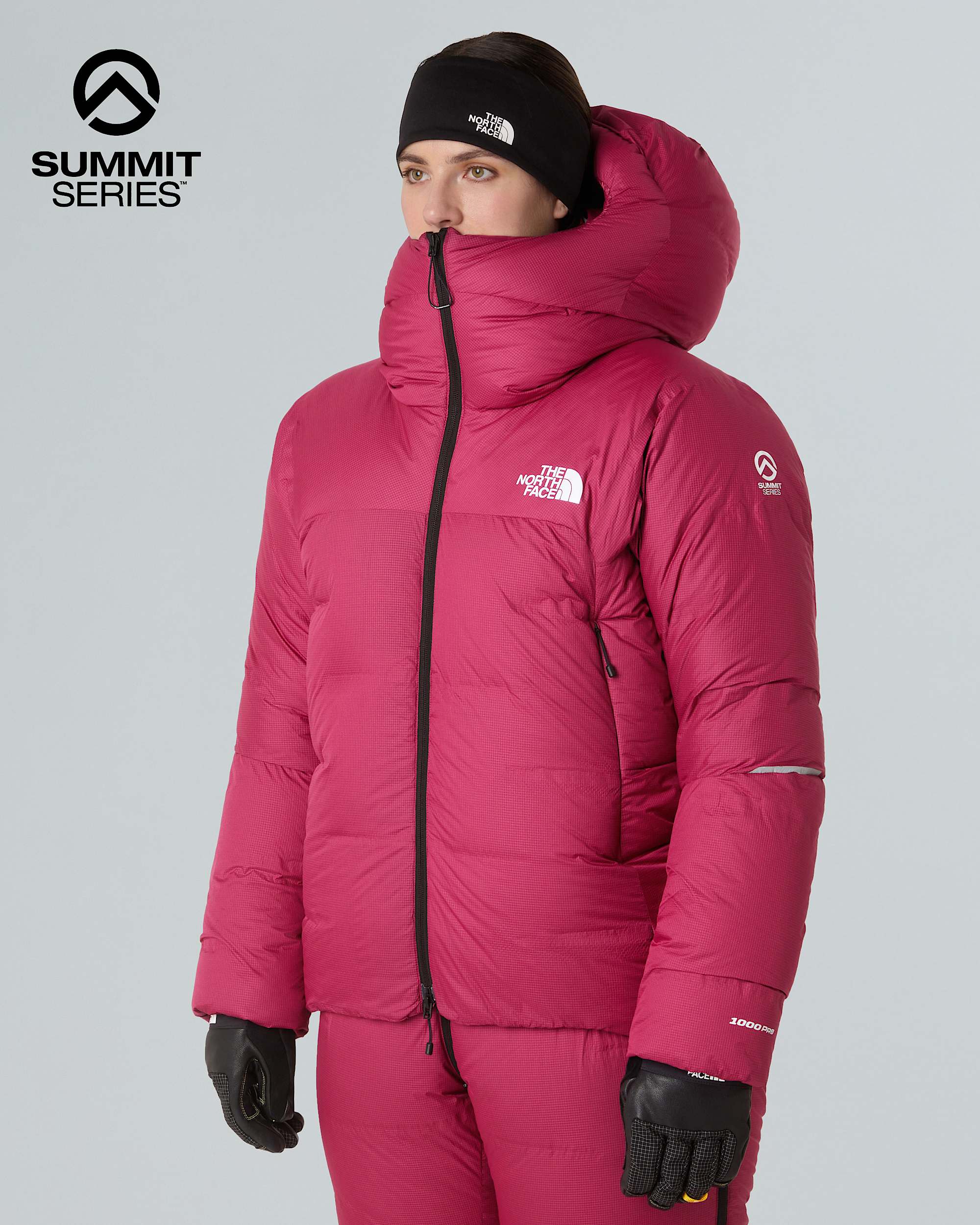 Parka AMK Cloud Down Summit para mujer TNF hero
