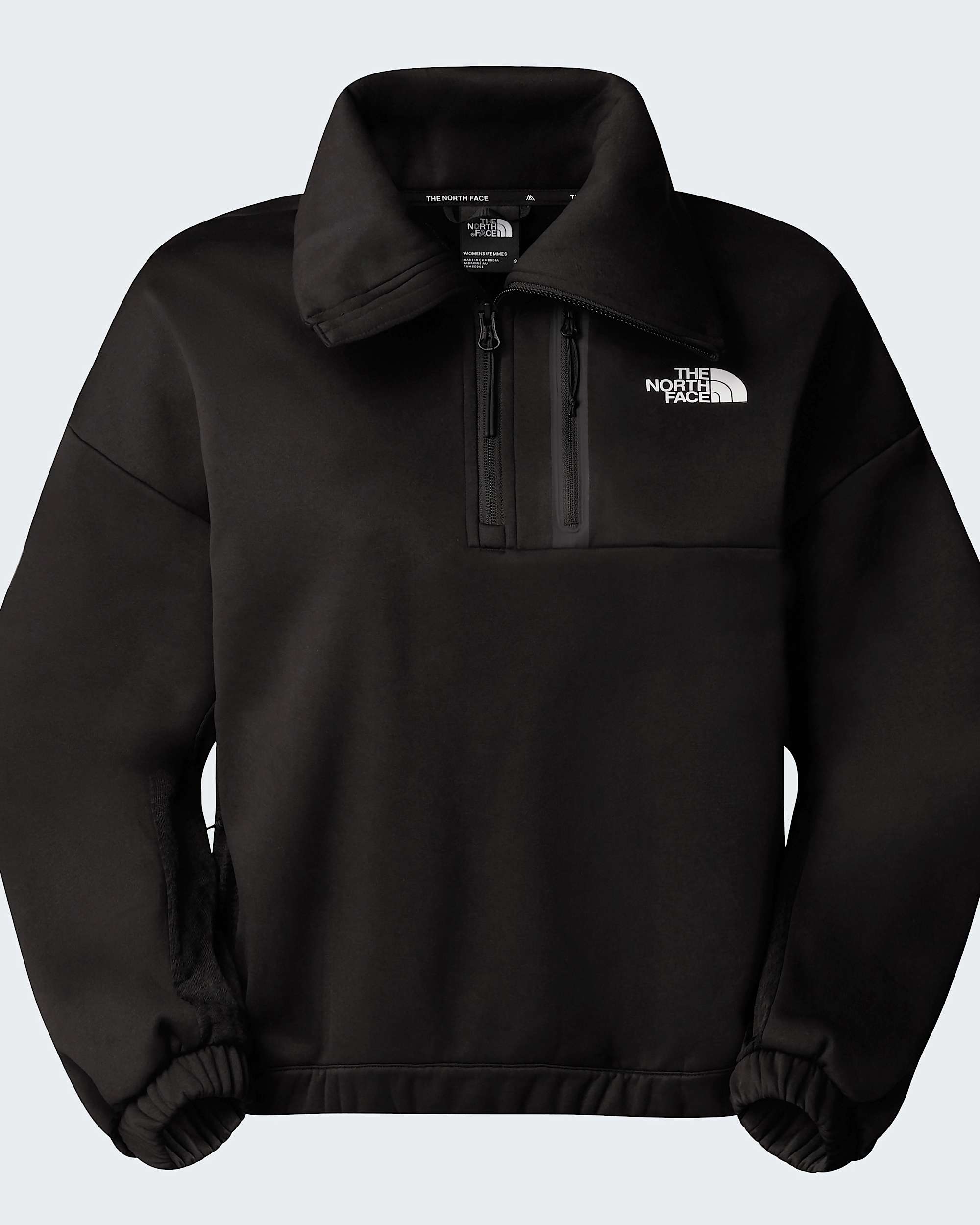 Mountain Athletics Fleece mit 14langem RV und Trichterhals TNF hero
