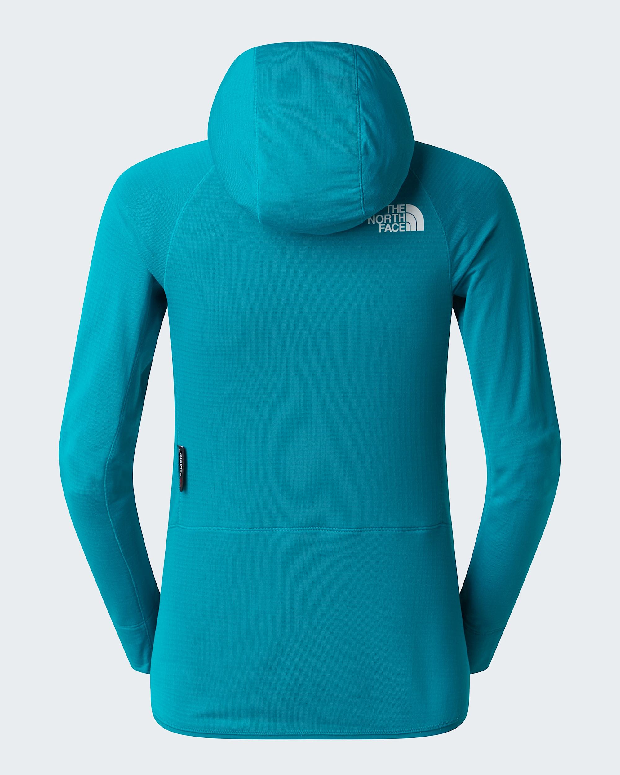 Chaqueta con capucha Polartec Power Grid Bolt para mujer TNF alt1