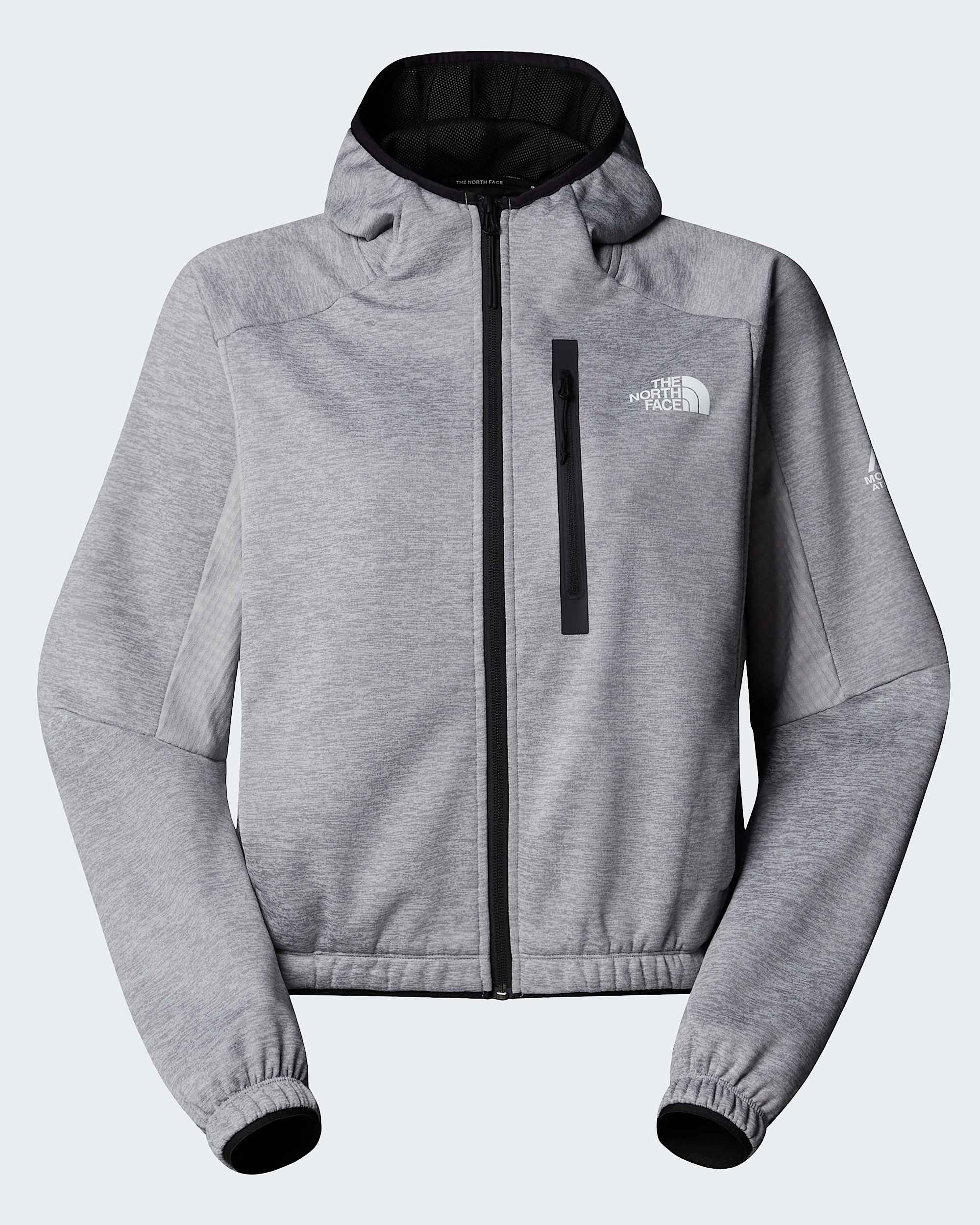 Pile Mountain Athletics con cappuccio e cerniera integrale da donna TNF hero