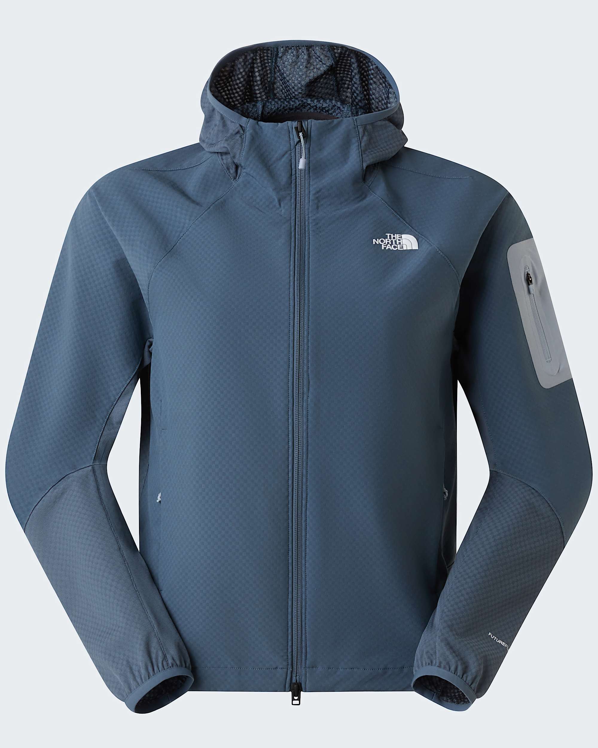 Veste dapproche hybride zippe  capuche Tek pour femme TNF hero