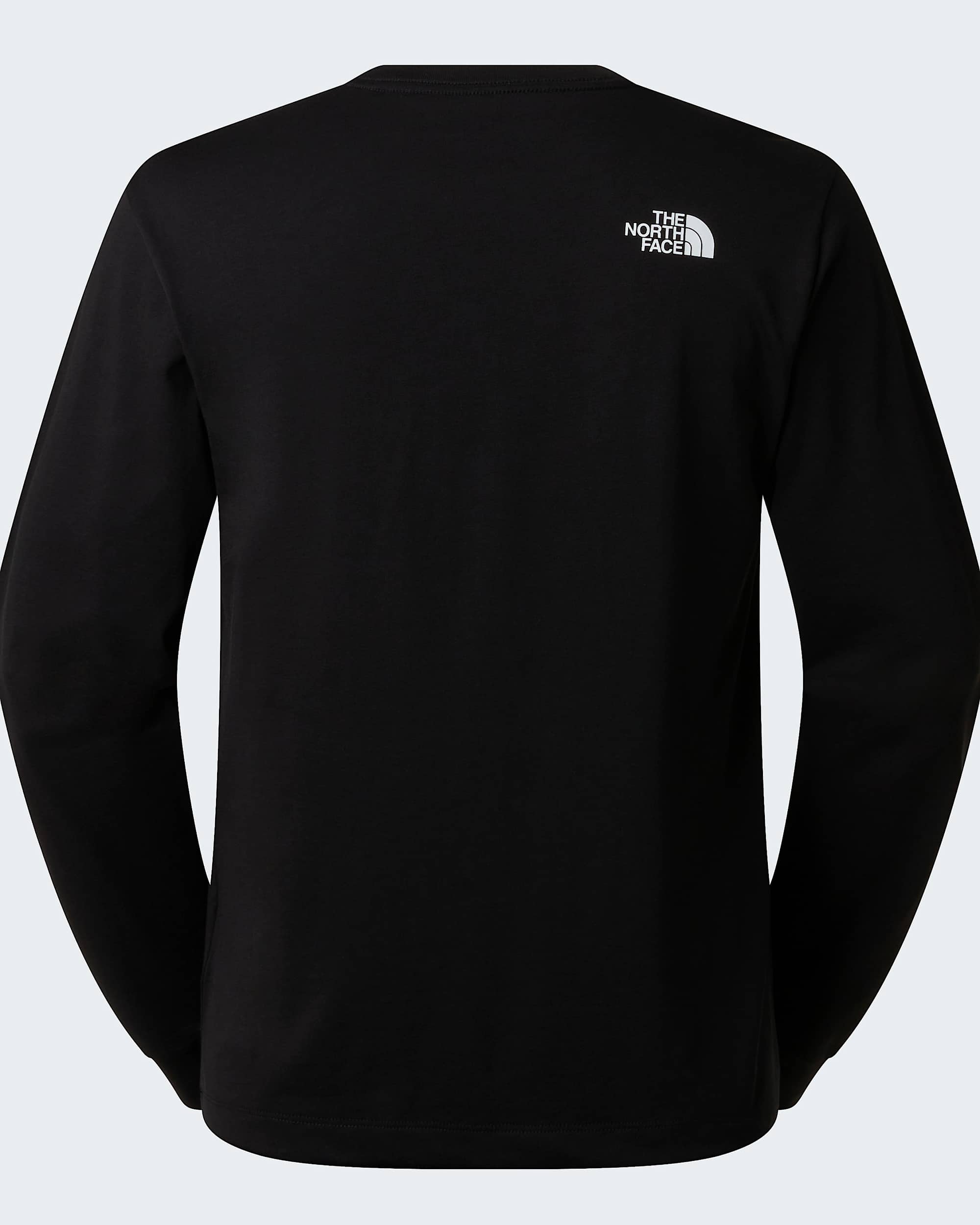 Evolution Simple Dome Regular Tshirt met lange mouwen voor heren TNF alt1