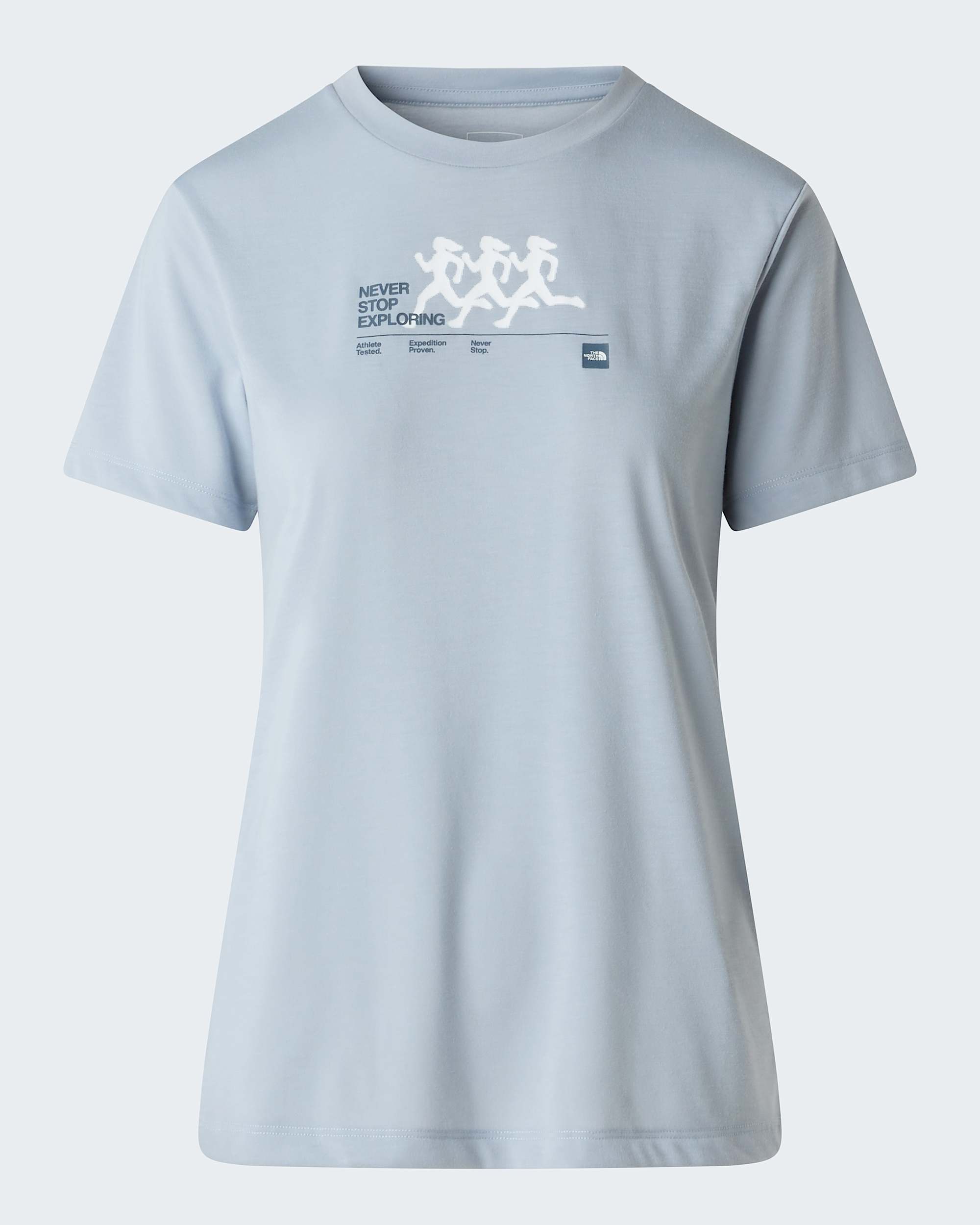 Camiseta grfica con silueta Bitmap para mujer TNF hero