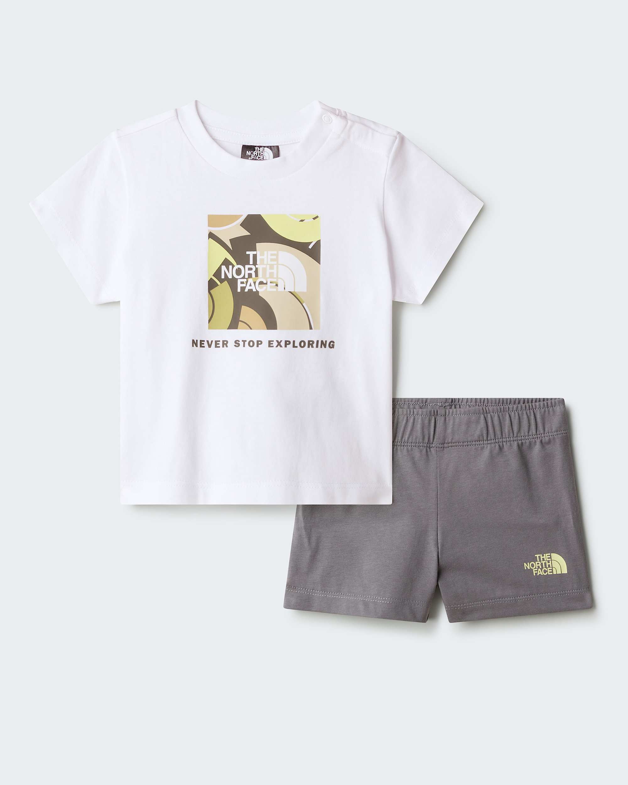 NSE Box Play Regular Shorts Set fr Babys TNF hero