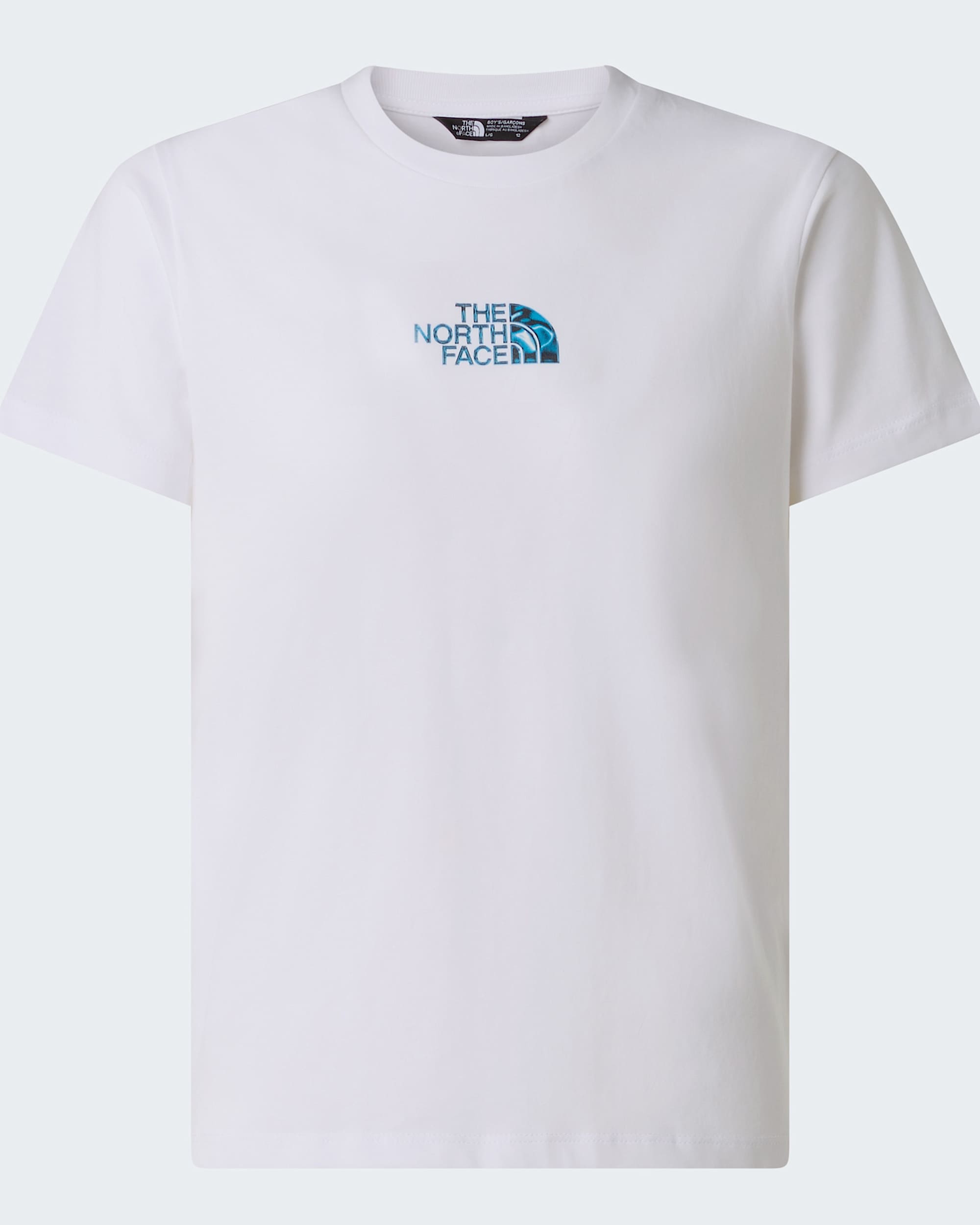 Liquid Logo normal geschnittenes TShirt fr Jungen TNF hero