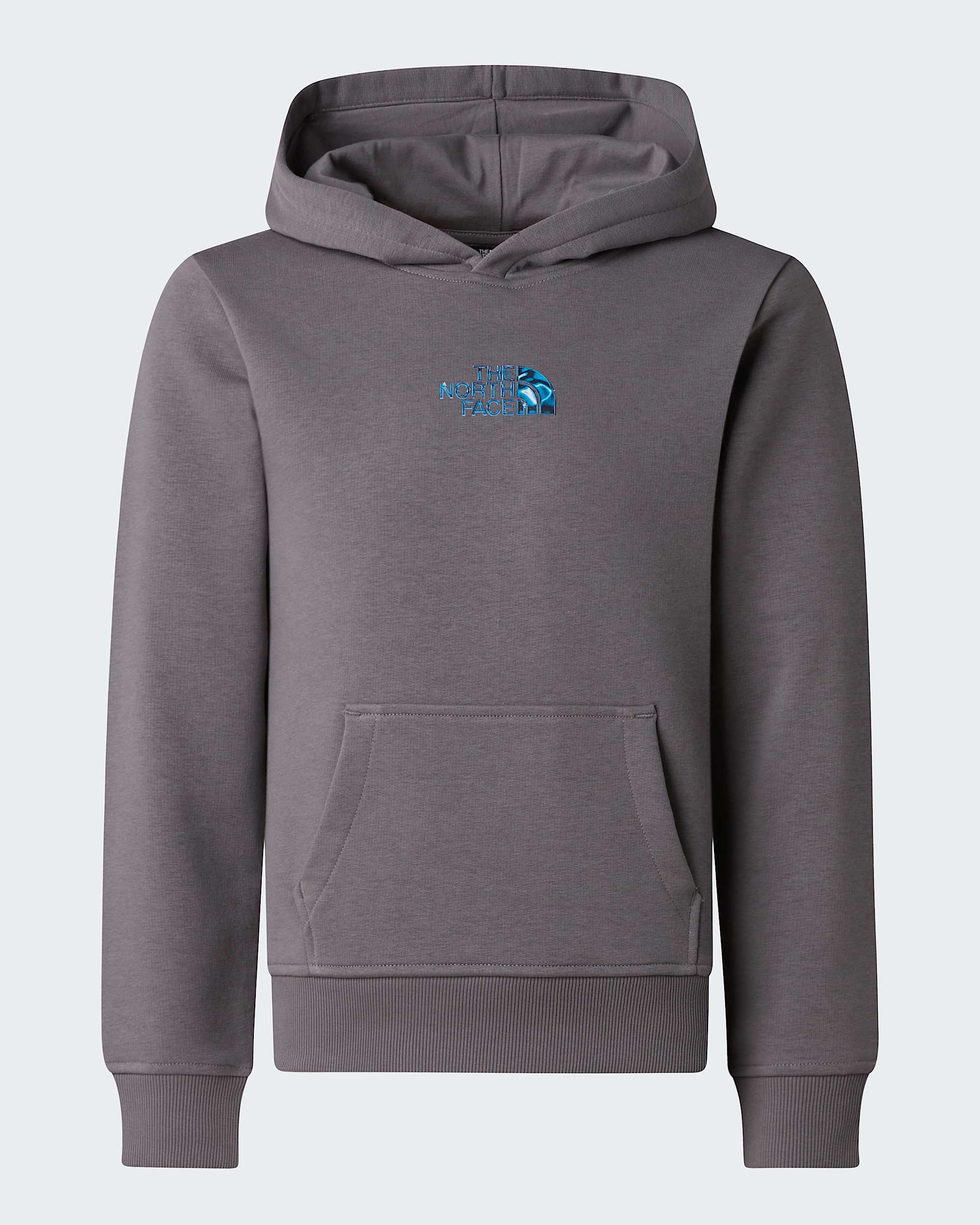 Liquid Logo normal geschnittener Kapuzenpulli fr Jungen TNF hero