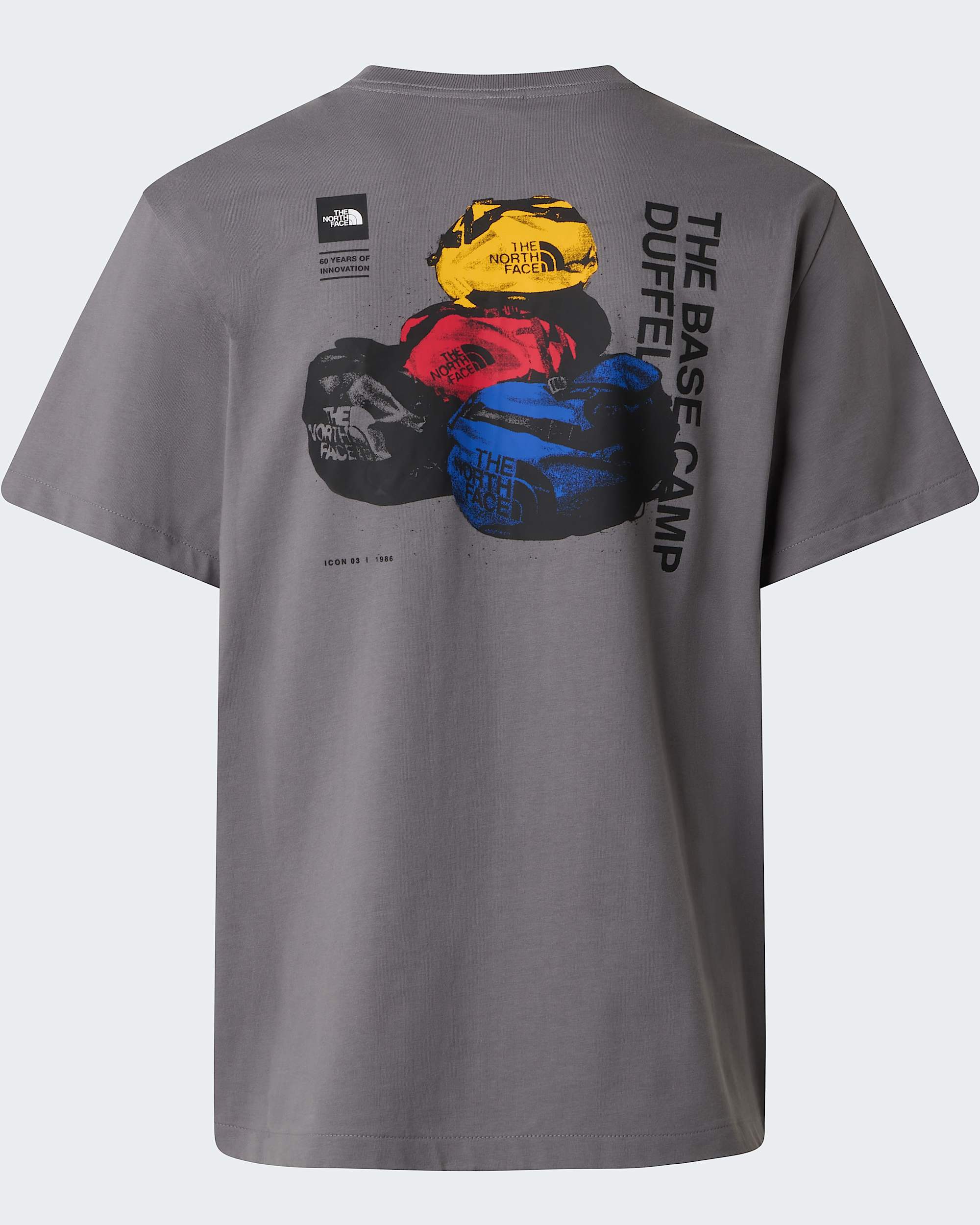 BCD Celebration relaxt geschnittenes TShirt mit Grafik fr Herren TNF alt1
