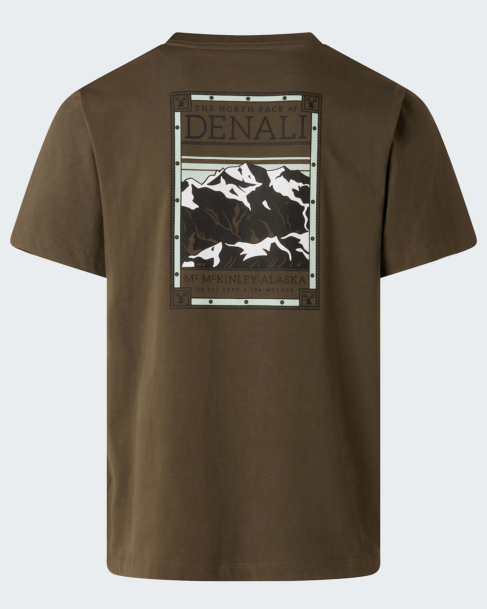 North Faces normal geschnittenes TShirt mit Grafik fr Herren TNF alt1