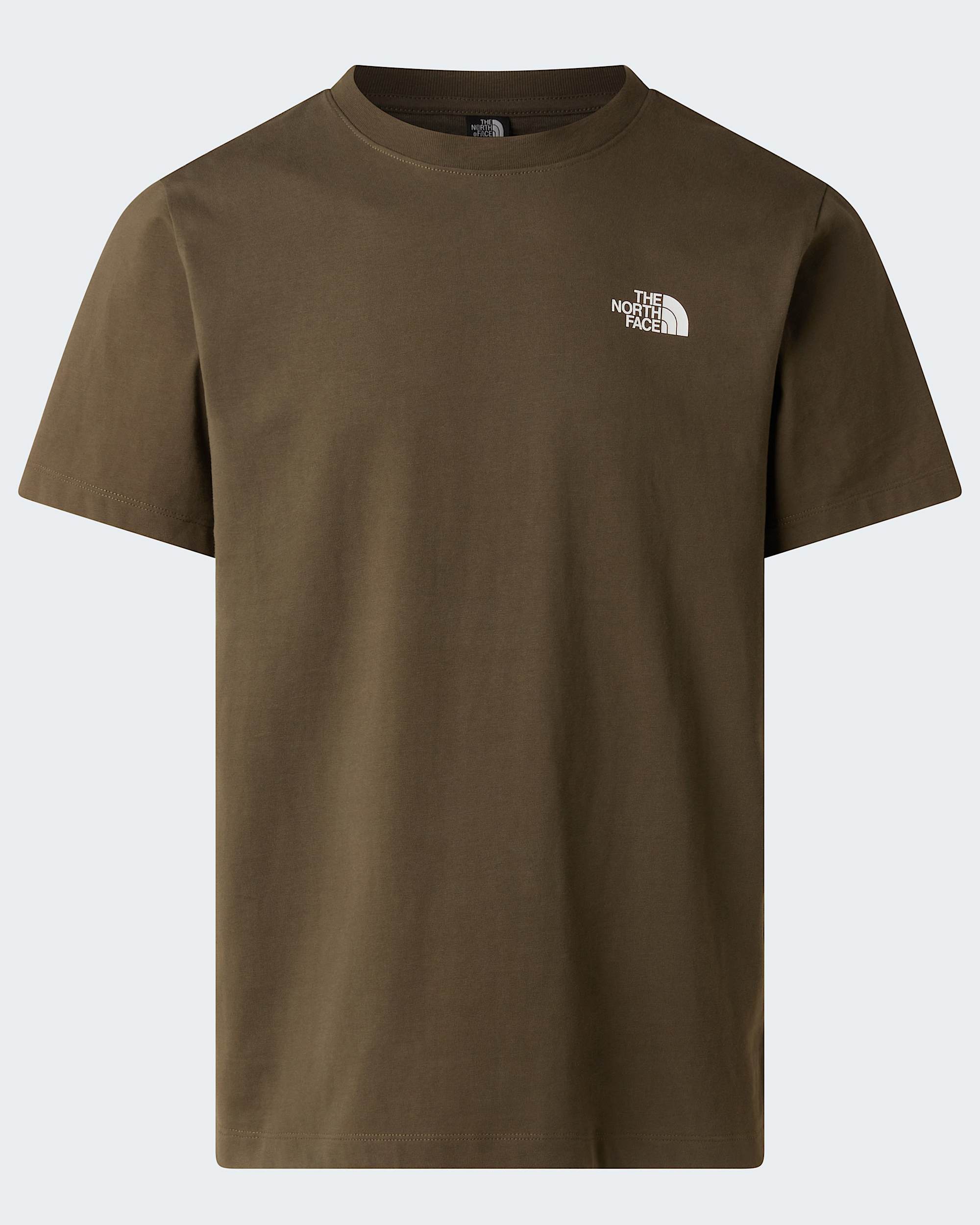 North Faces normal geschnittenes TShirt mit Grafik fr Herren TNF hero