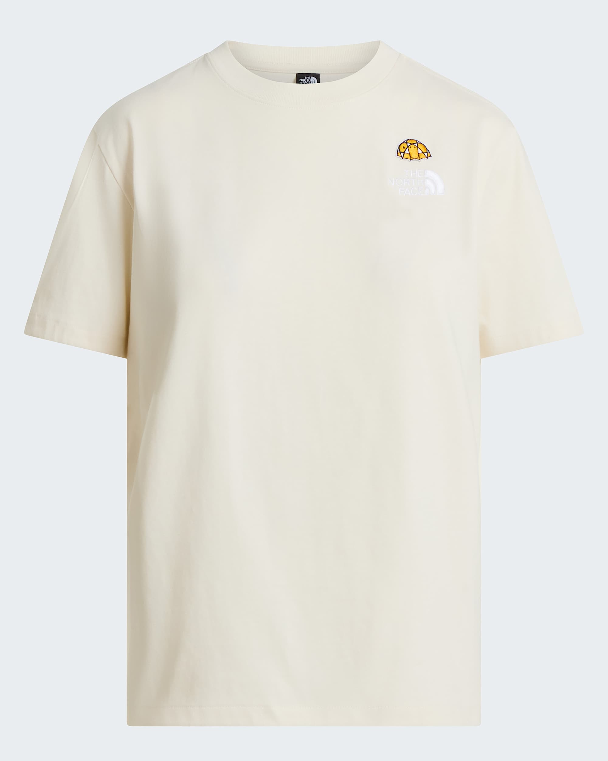 60e Jubileum Patch Relaxed TShirt voor dames TNF hero