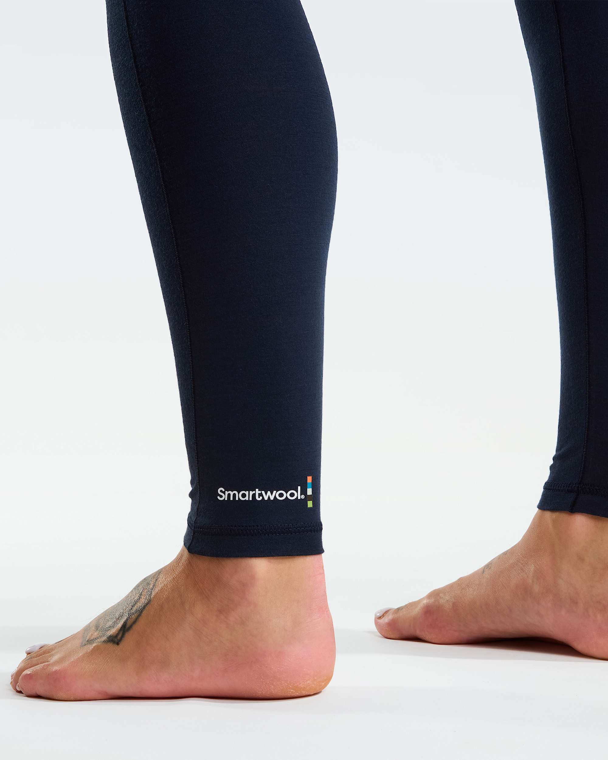 Calas numa mistura de l Merino TNF x Smartwool 150 para mulher TNF alt5