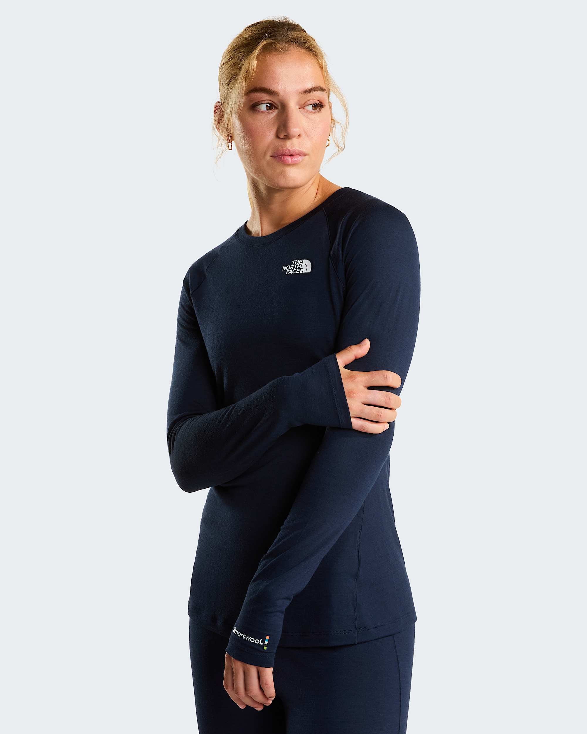 Calas numa mistura de l Merino TNF x Smartwool 150 para mulher TNF alt6