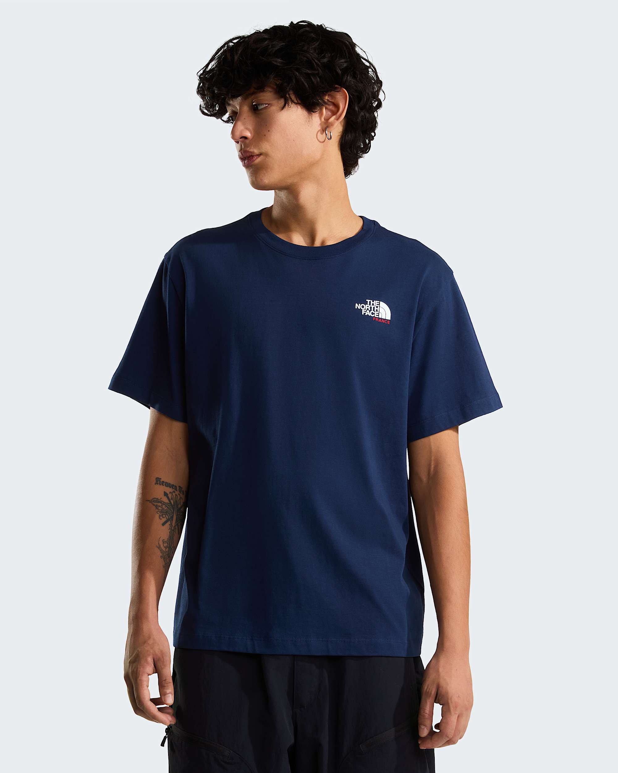 Unisex Country Stickers France Relaxed TShirt TNF alt3