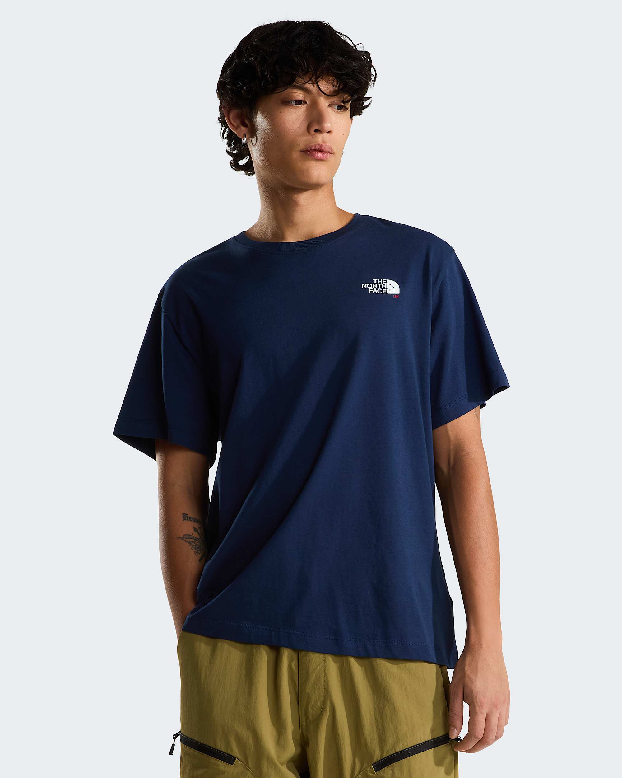 Country Stickers UK Relaxed tshirt  unisex TNF alt3