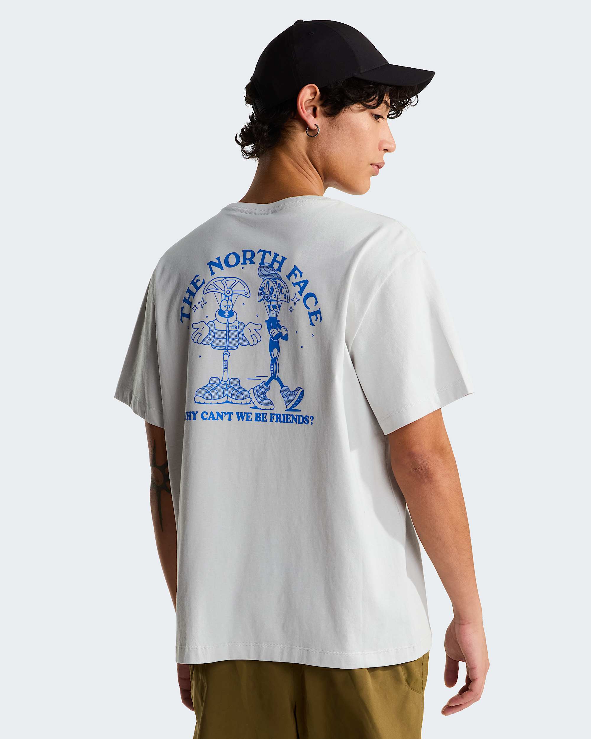 Tshirt dcontract Why Cant We Be Friends unisexe TNF alt2
