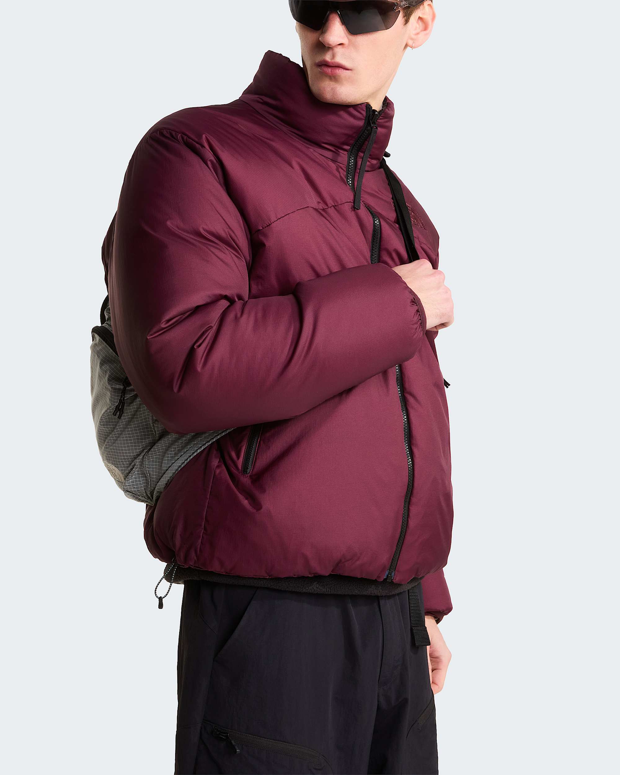 Mens Pertex Nuptse Reversible Jacket TNF alt9