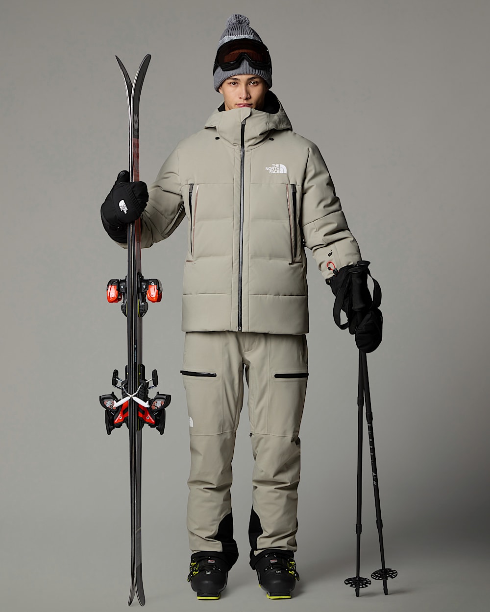 Manoplas Montana Ski para hombre TNF ALT5