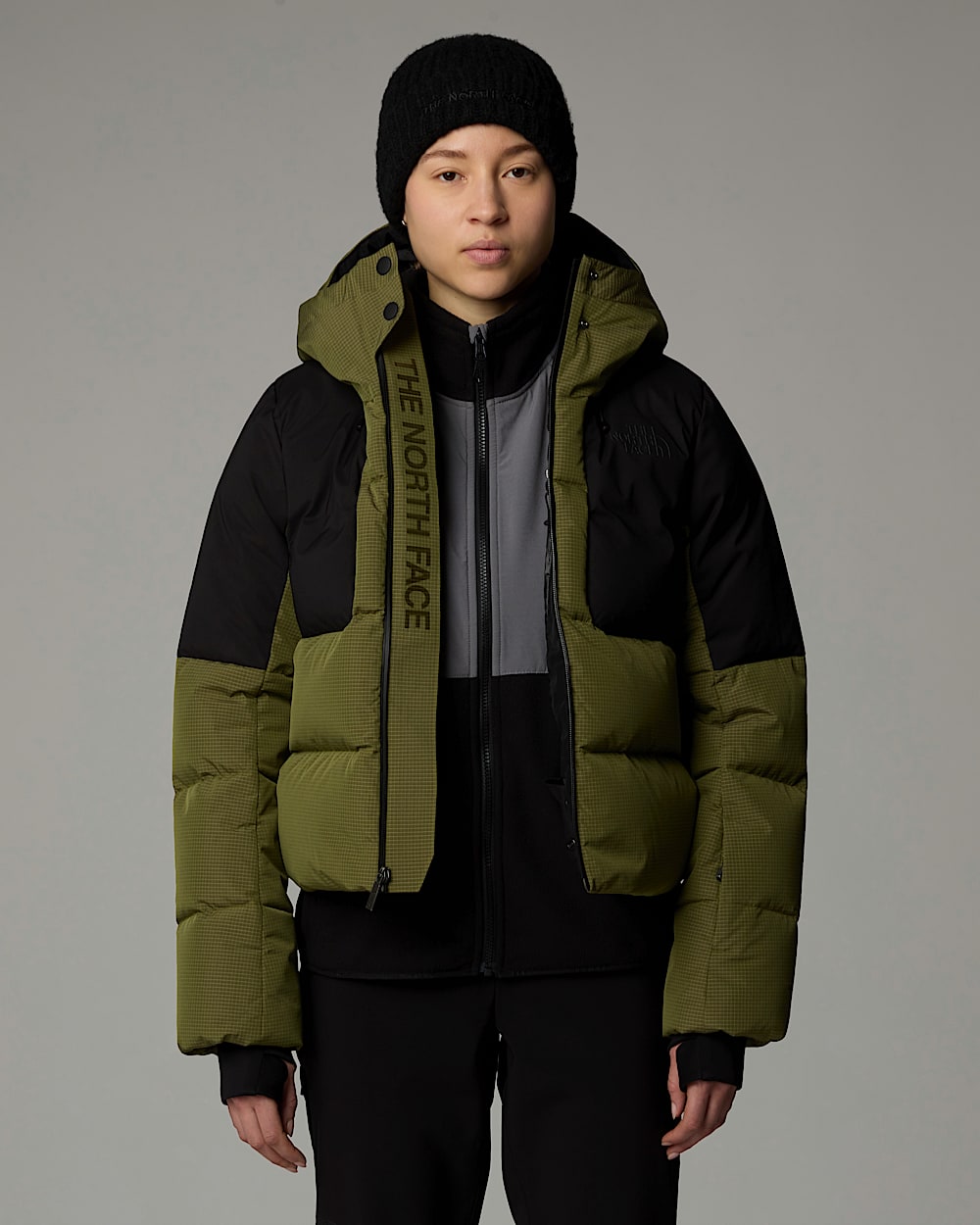 Cropped Cold Spelldonsjas voor dames TNF ALT3