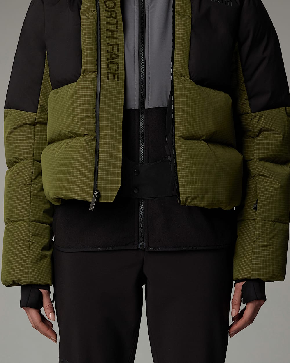 Cropped Cold Spelldonsjas voor dames TNF ALT11