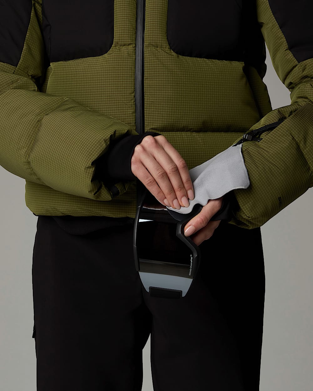 Cropped Cold Spelldonsjas voor dames TNF ALT10