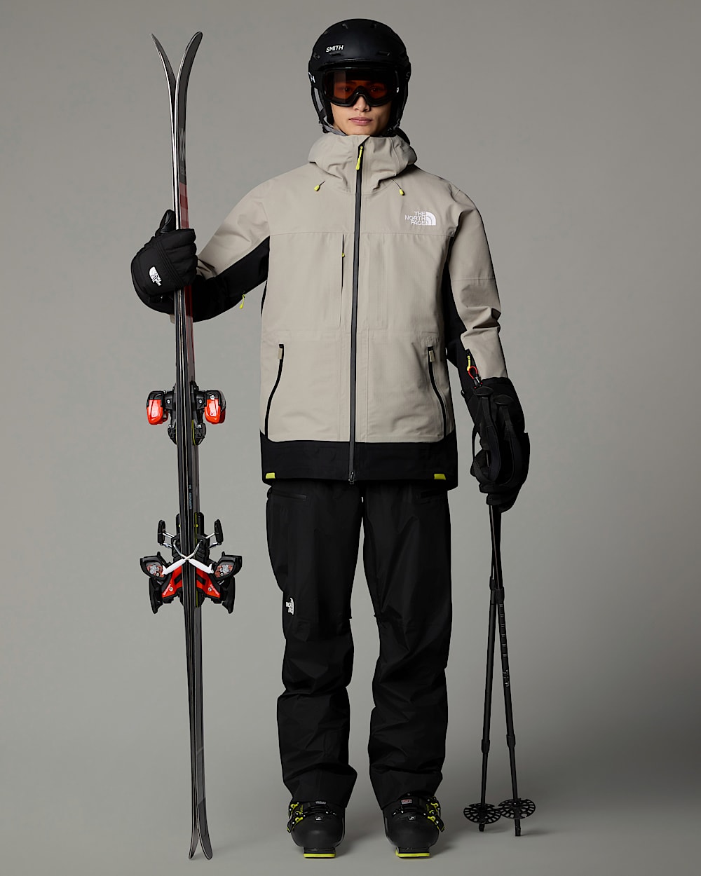 Mens Montana Ski Gloves TNF ALT5