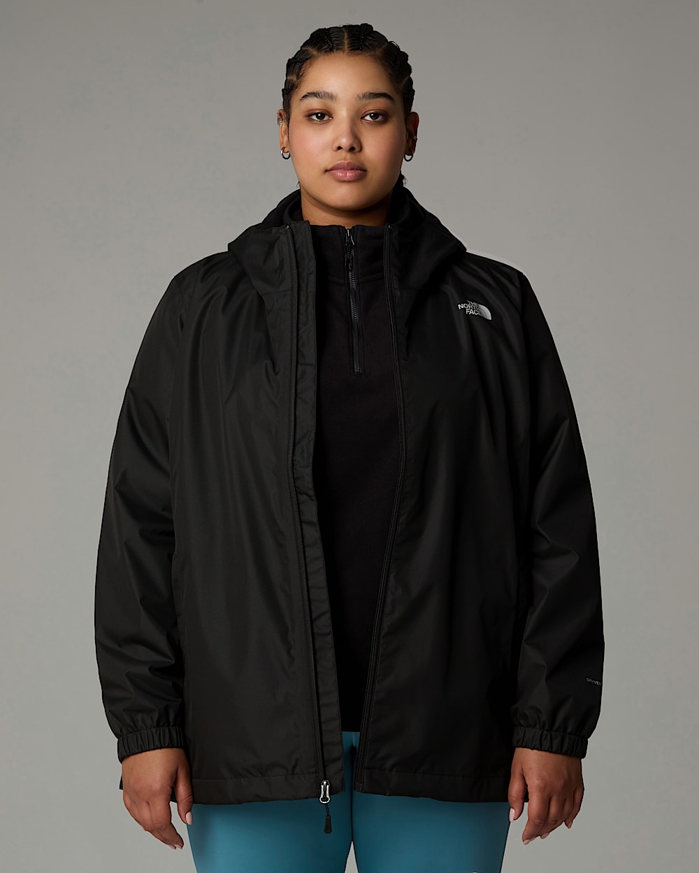 Womens Plus Size Quest Jacket TNF ALT3