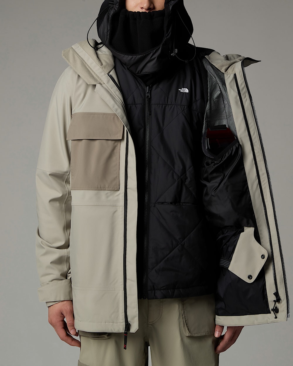 Mens Fourbarrel Triclimate 3in1 Jacket TNF ALT14