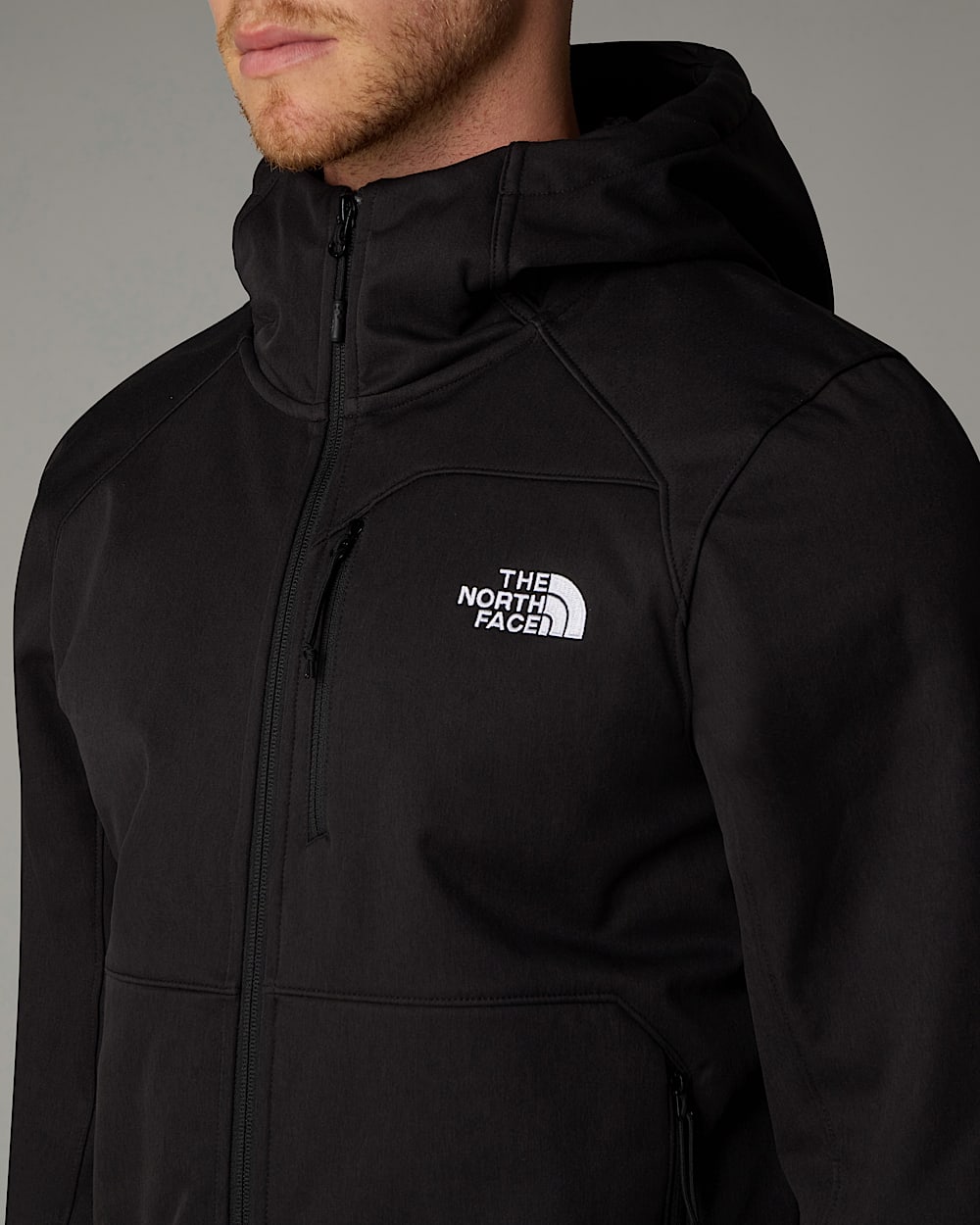 Mens Quest Hooded Softshell Jacket TNF ALT6