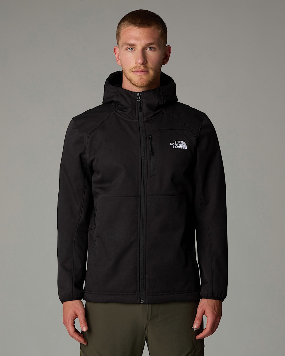 Mens Quest Hooded Softshell Jacket TNF HERO